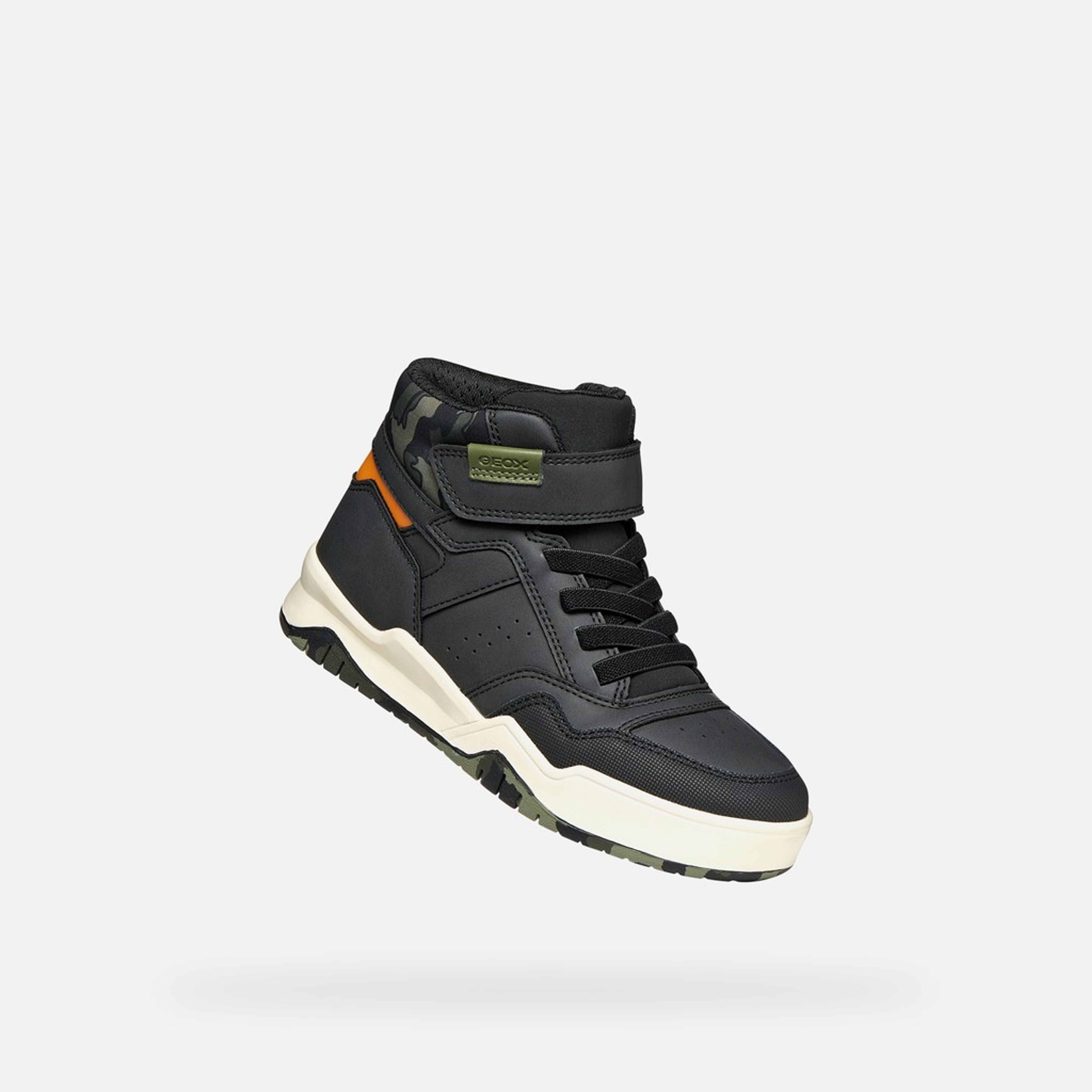Černé chlapecké tenisky Geox Perth - 005