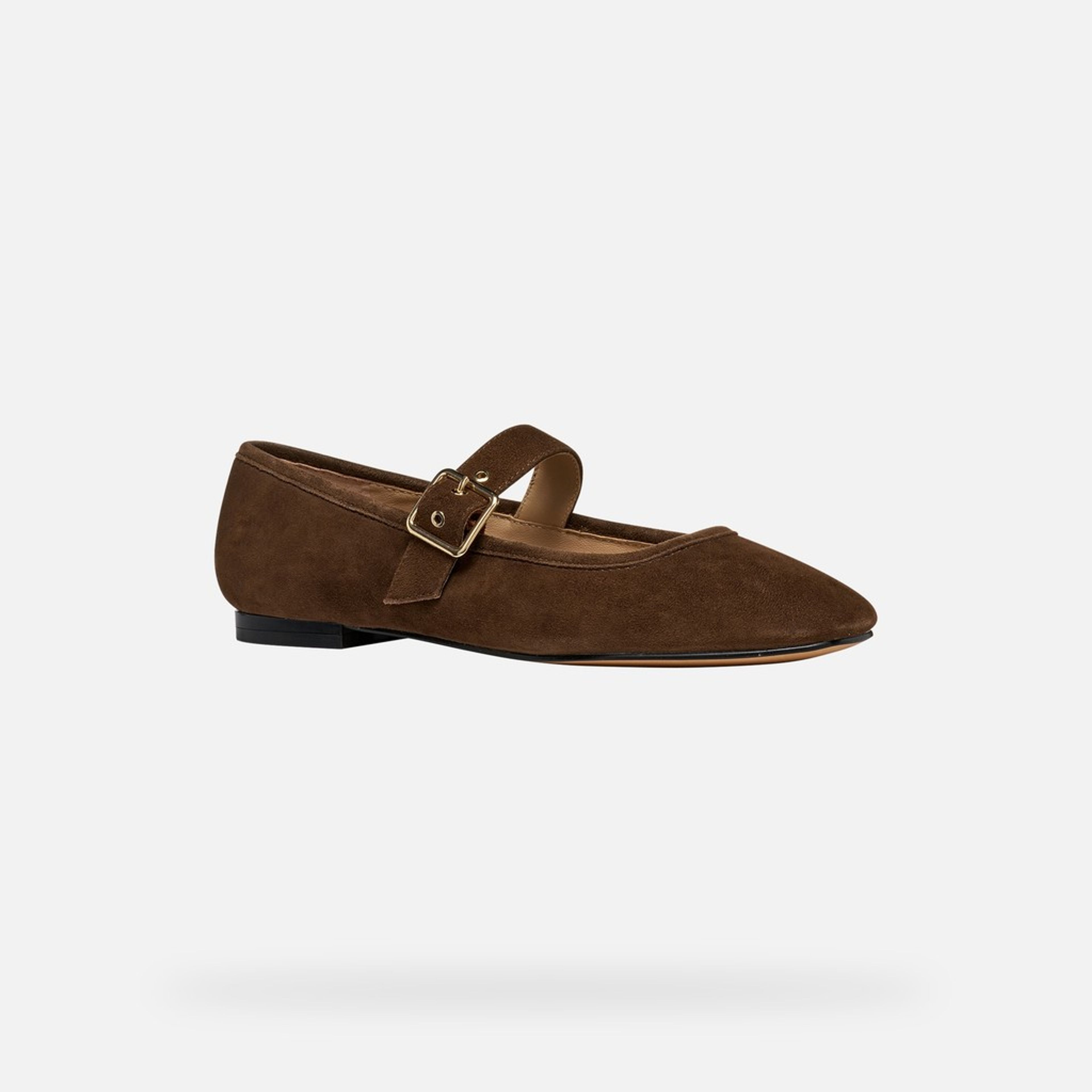 Tmavě hnědé dámské baleríny Geox Azlea - 002