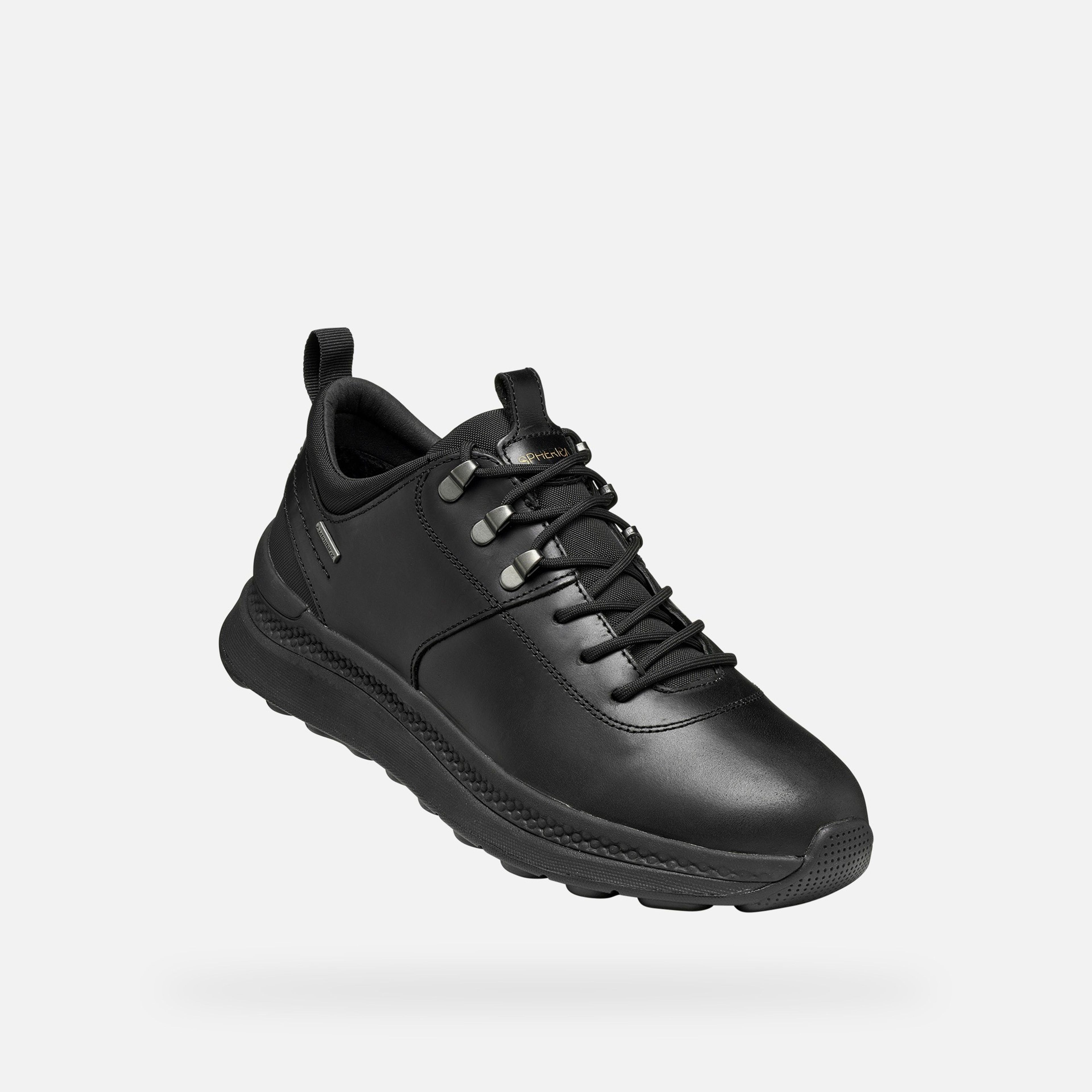 Čierne pánske tenisky Geox Spherica Actif X2 - 003