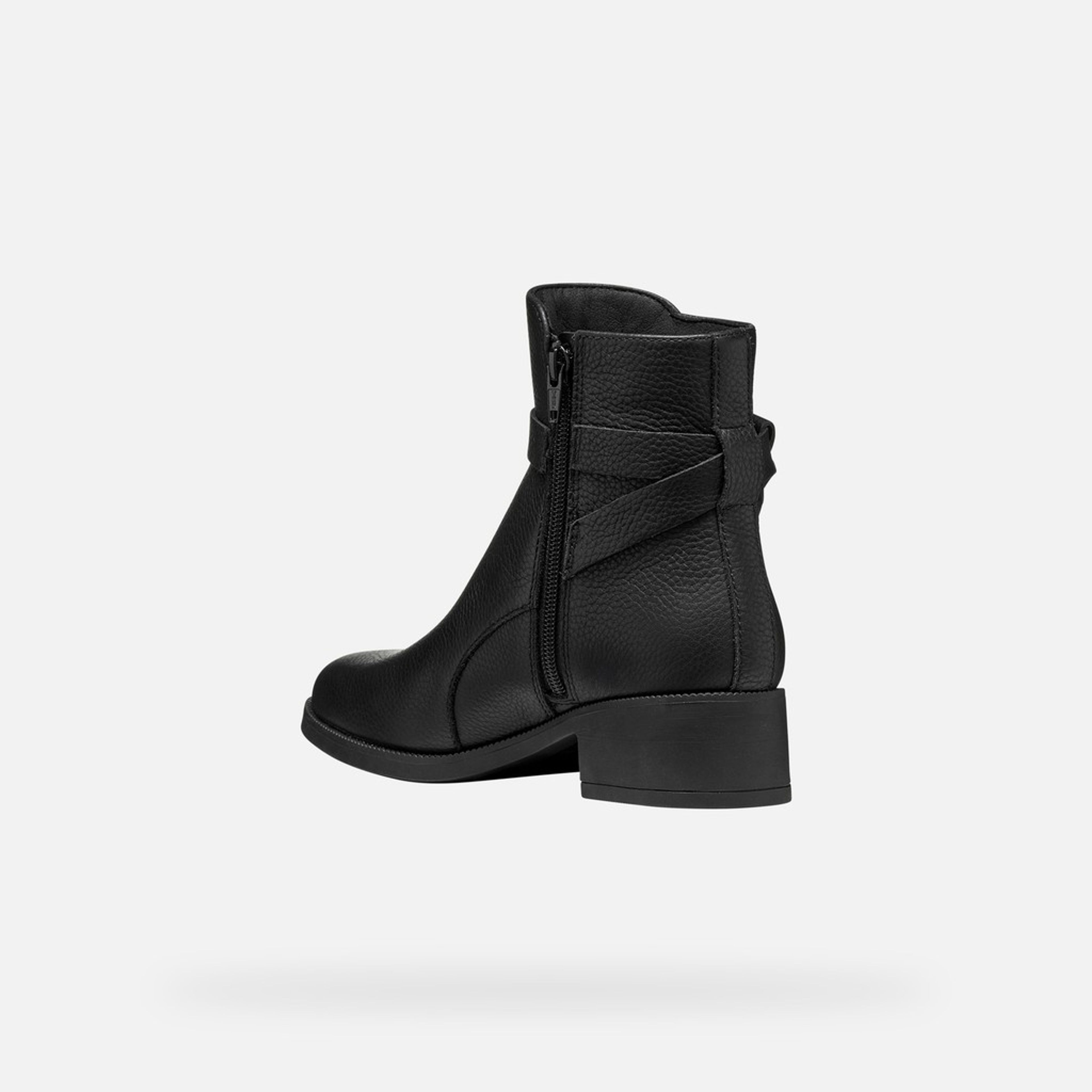 Čierna dámska členková obuv Geox Camexia WPF - 005