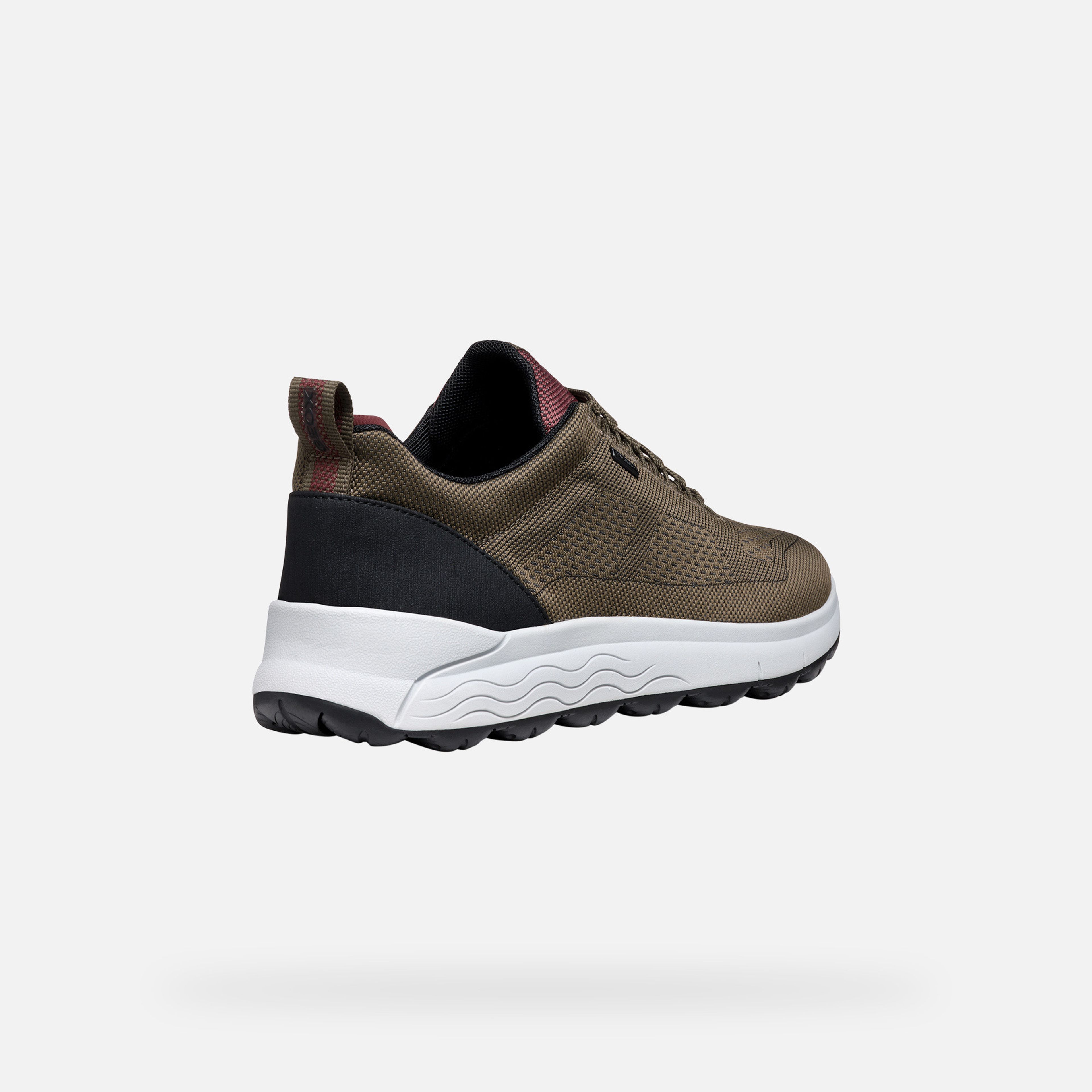 Khaki pánské tenisky Geox Spherica 4x4 B ABX - 006