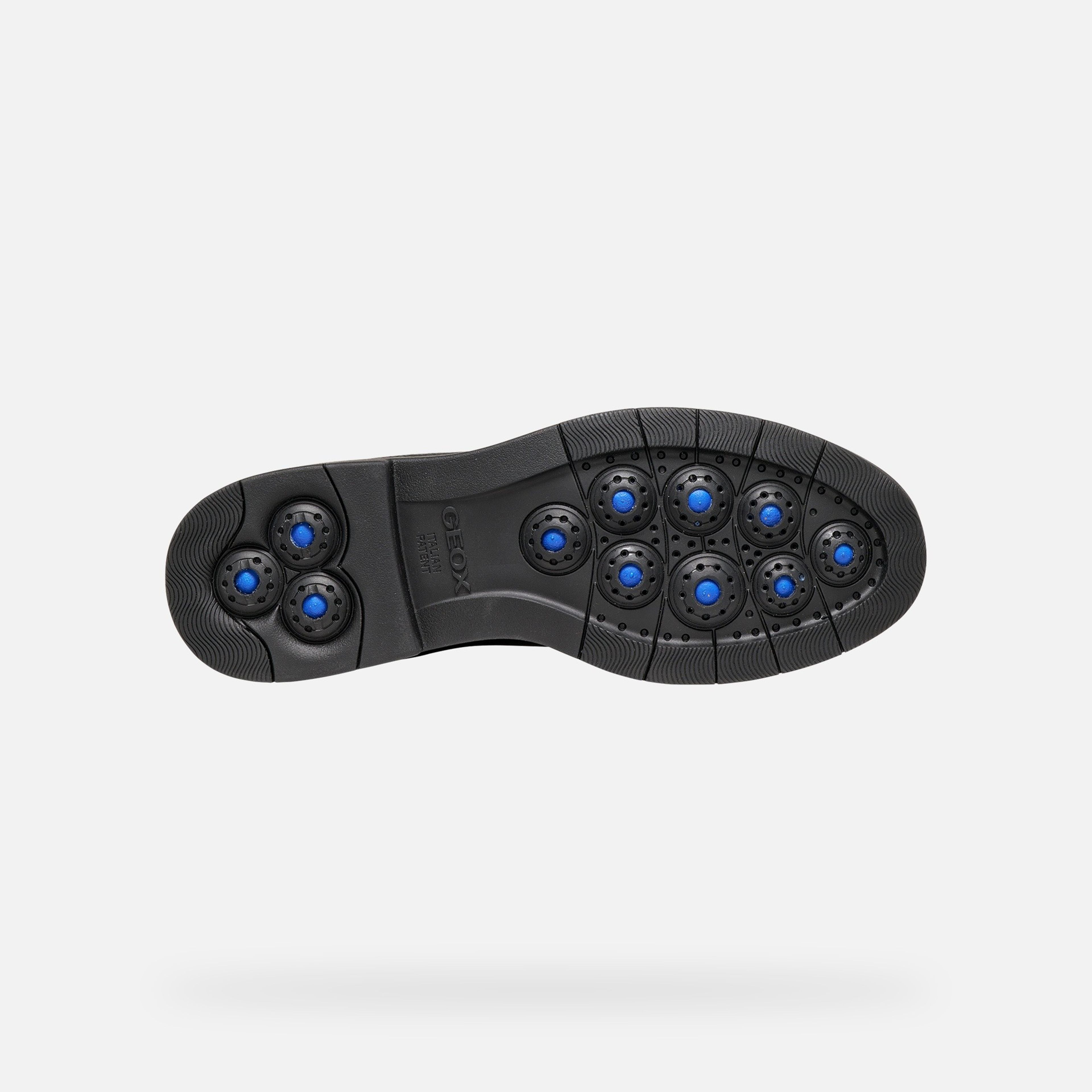 Čierna dámska členková obuv Geox Spherica Ec1 B - 008