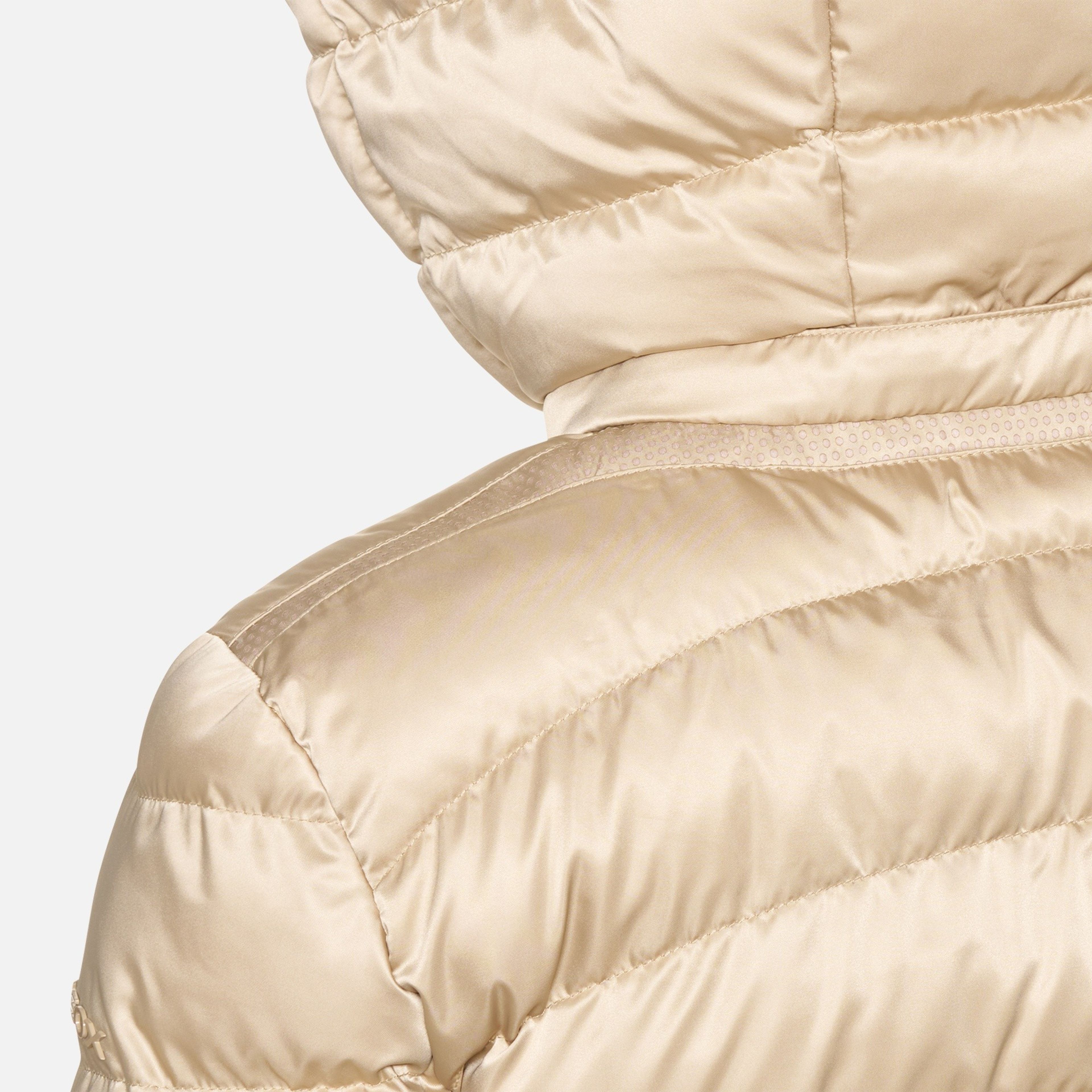 Béžová dámska bunda Geox Zosma - 004