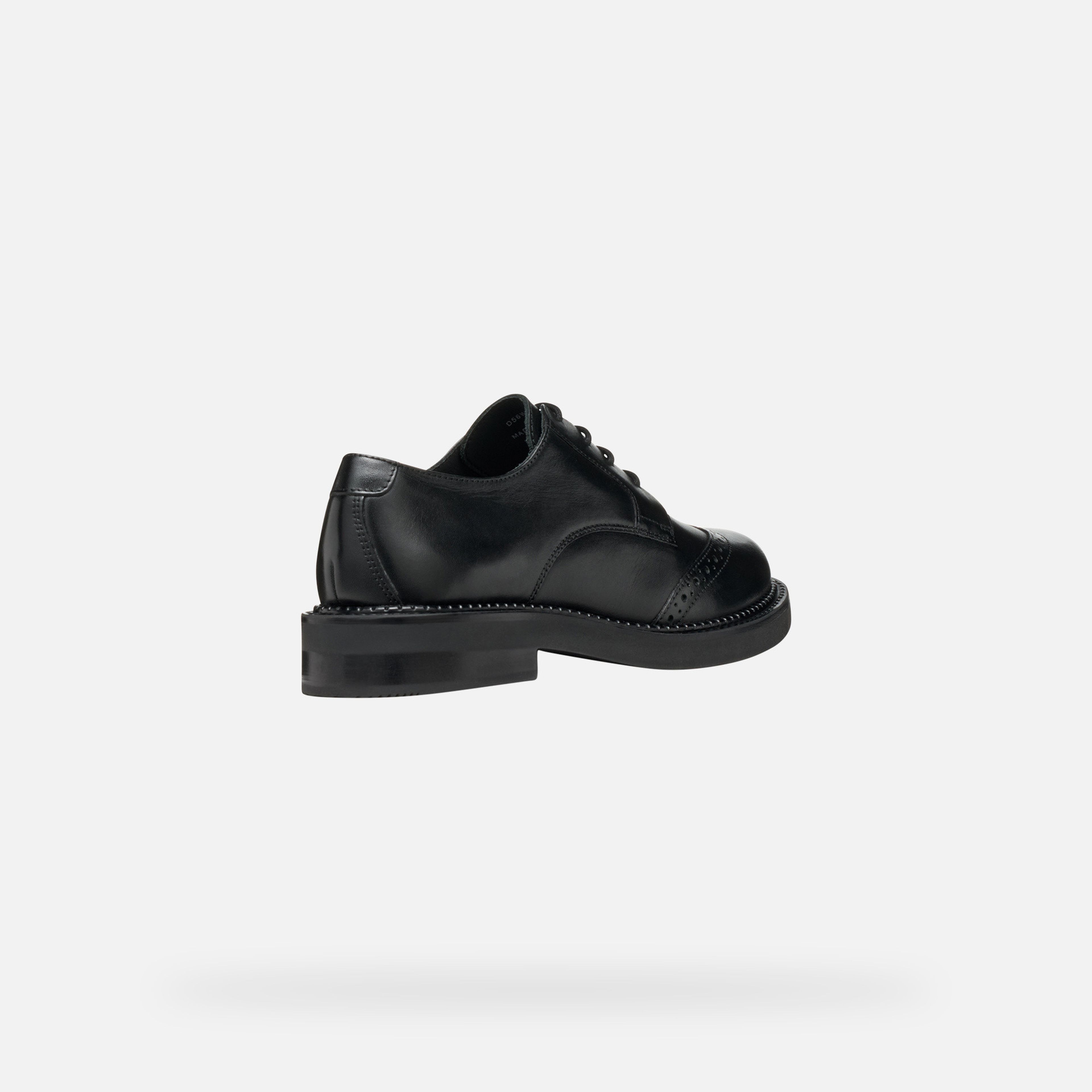 Černé dámské polobotky Geox Serilda - 006