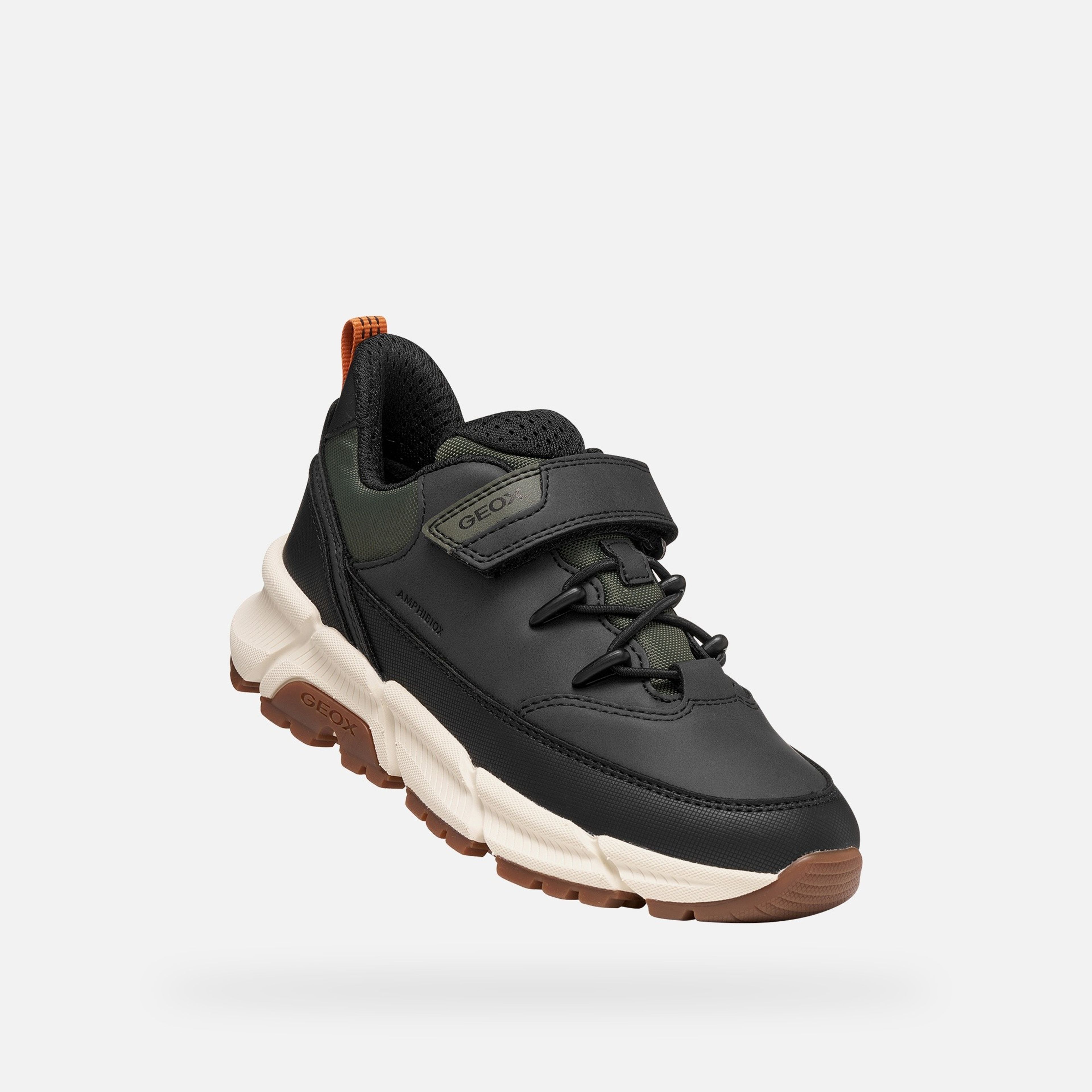 Černé chlapecké tenisky Geox Flexyper Plus - 005
