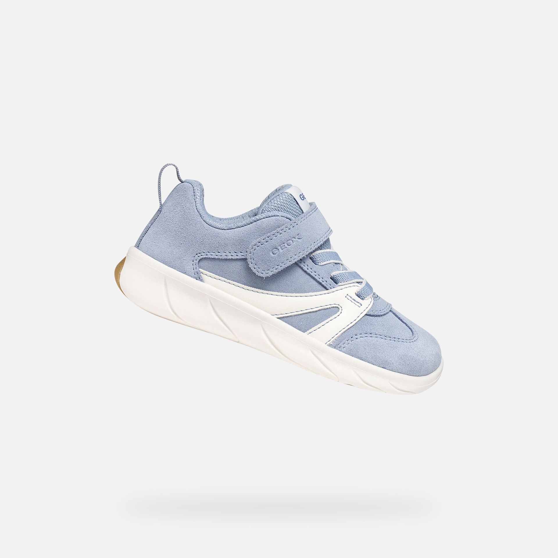 Svetlomodré dievčenské tenisky Geox Foot-run - 001