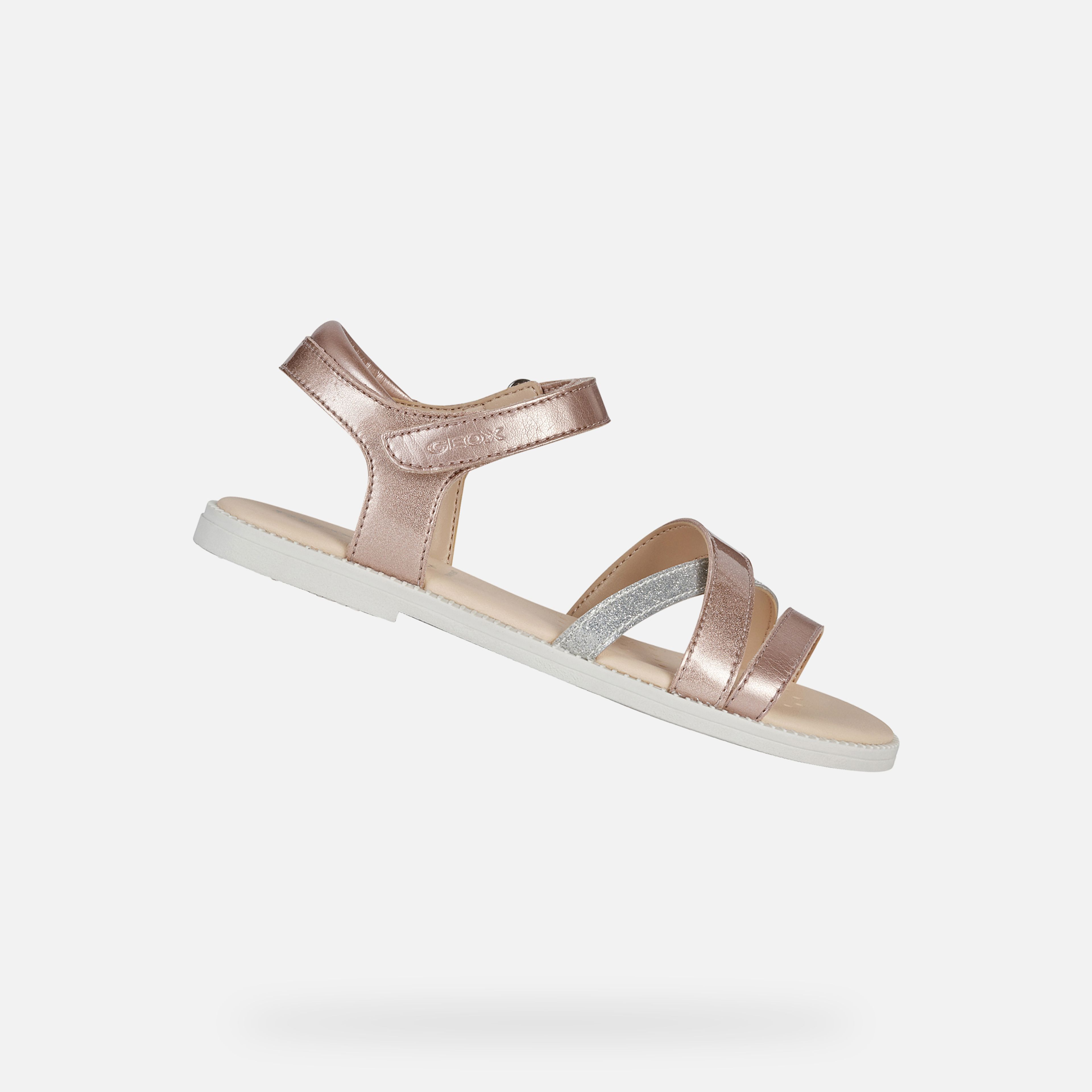 Růžové dívčí sandály Geox Sandal Karly