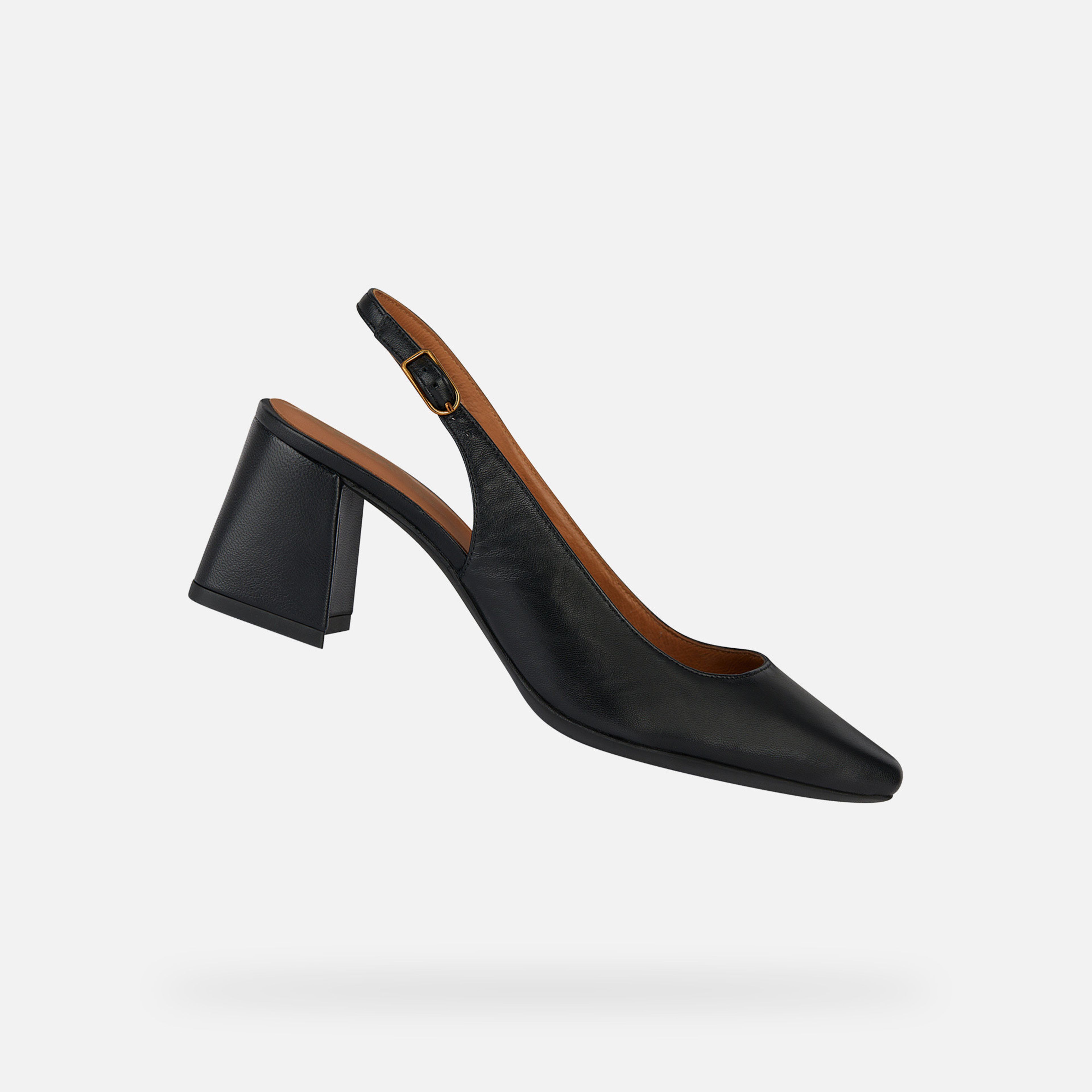 Czarne damskie sandały Geox Giselda