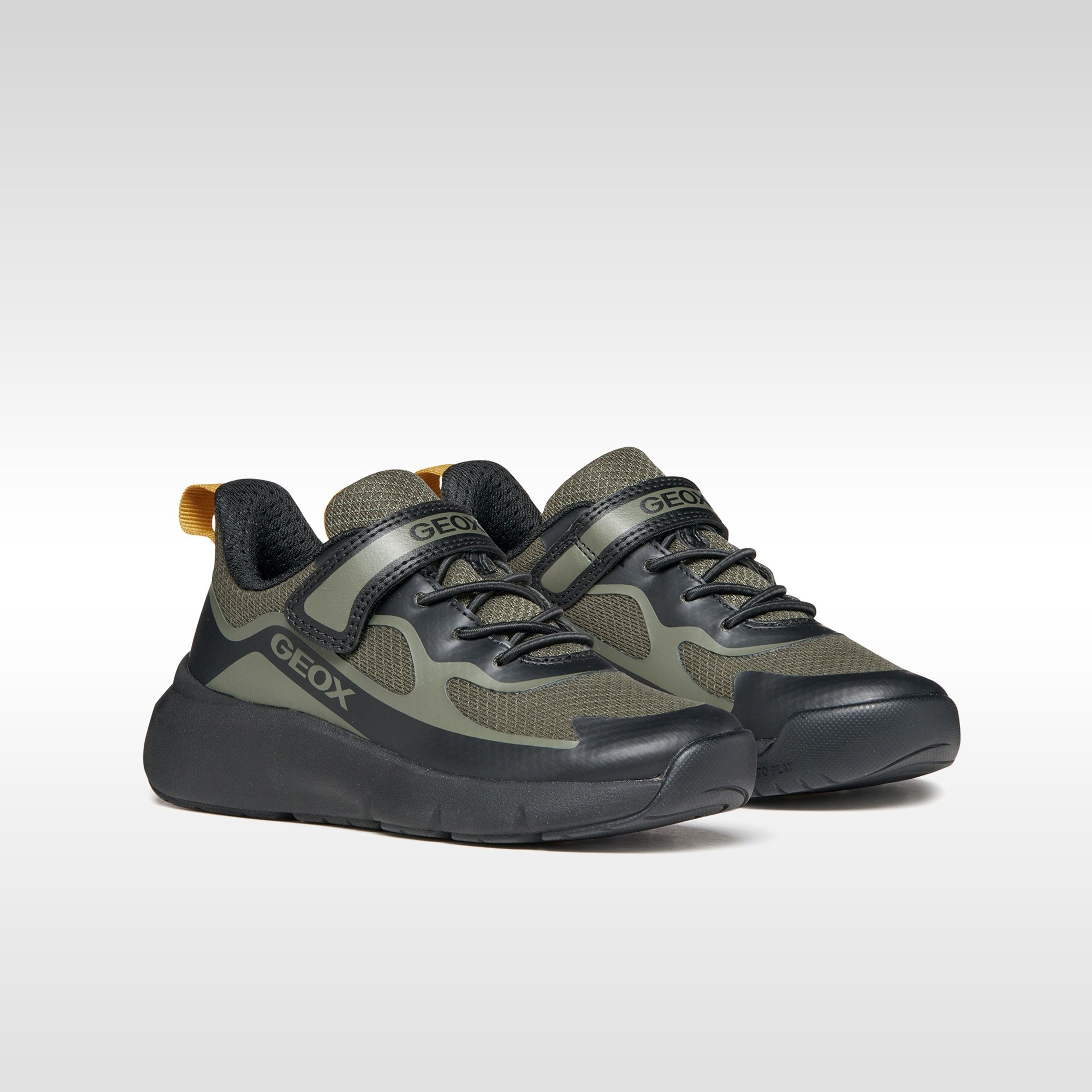 Černé chlapecké tenisky Geox Pro-Ran - 008