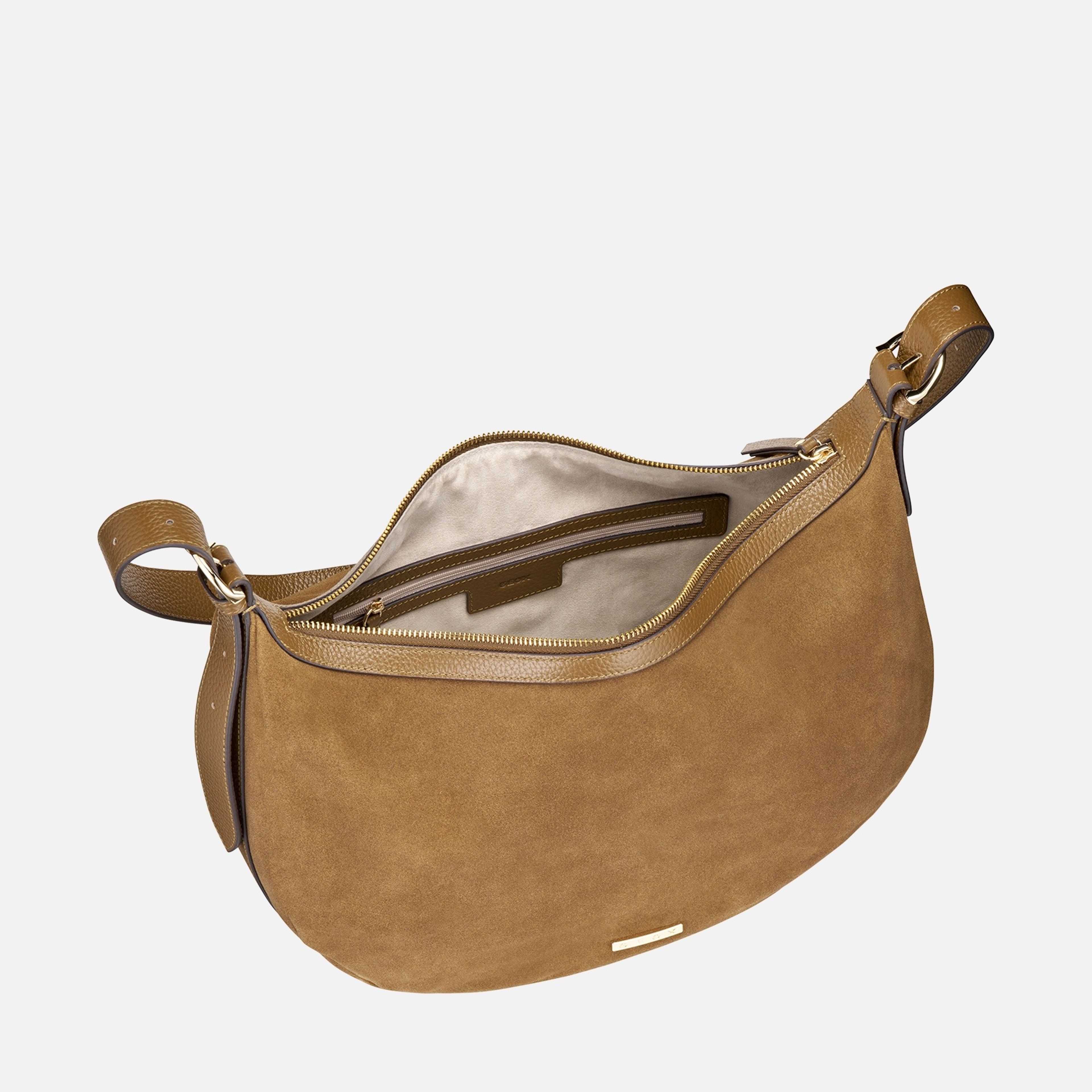 Hnedá dámska kabelka Geox Pluette - 004
