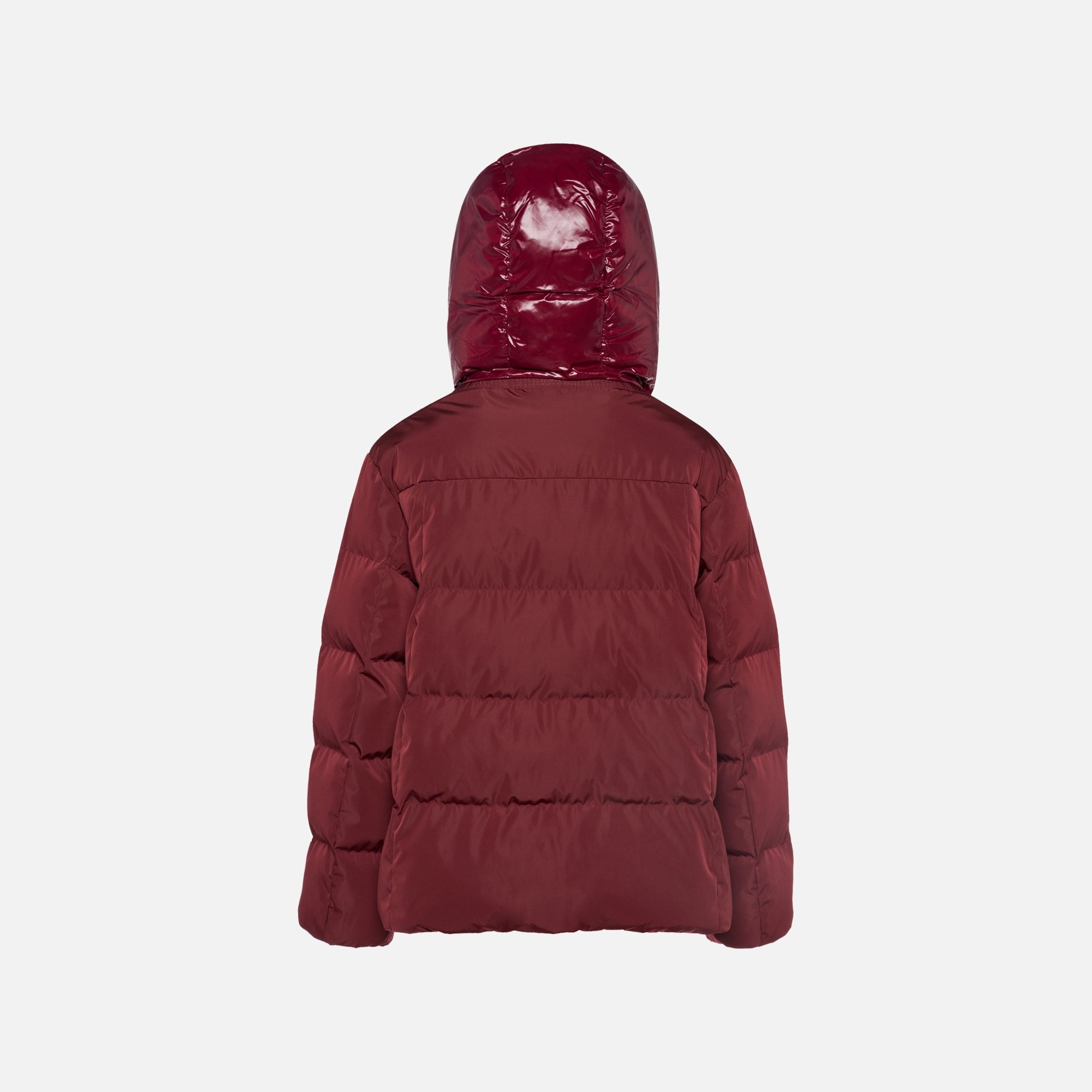 Vínová dámska bunda Geox Jaylon - 007