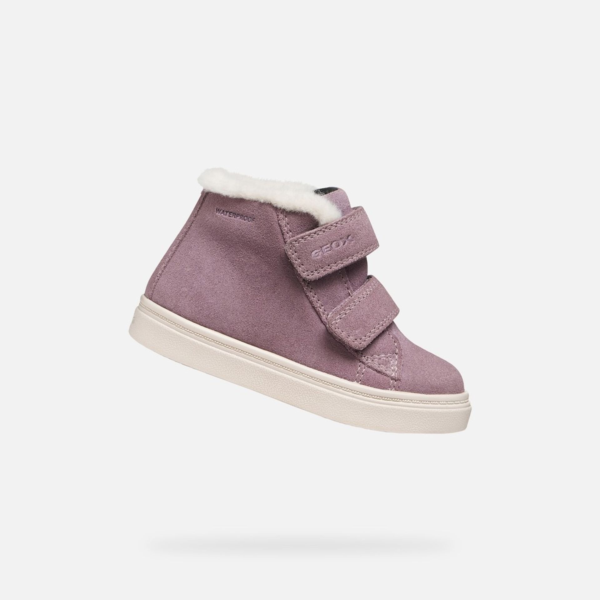 Sneakers mov pentru fete Geox Nashik WPF - 001