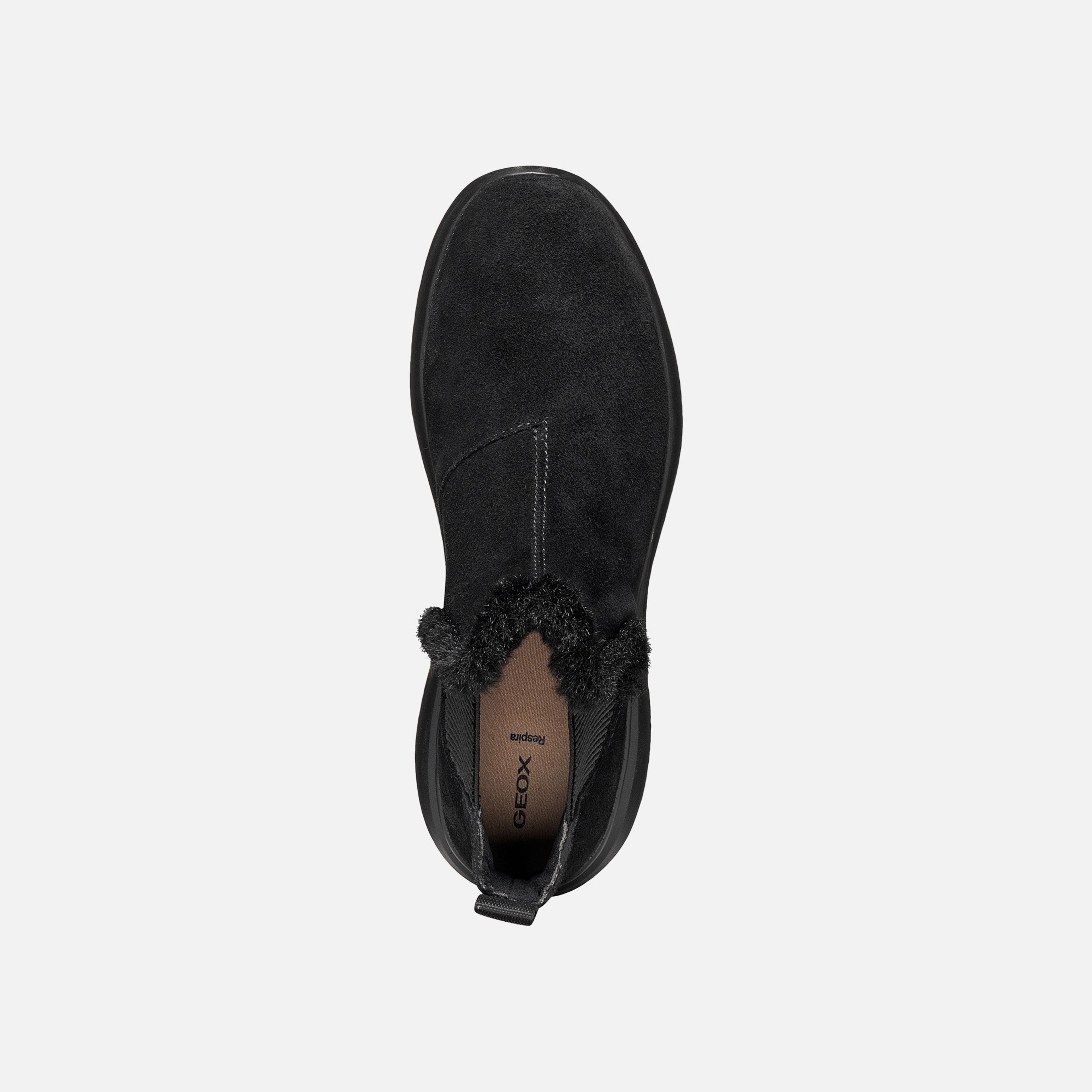 Čierna dámska členková obuv Geox Plummery - 006