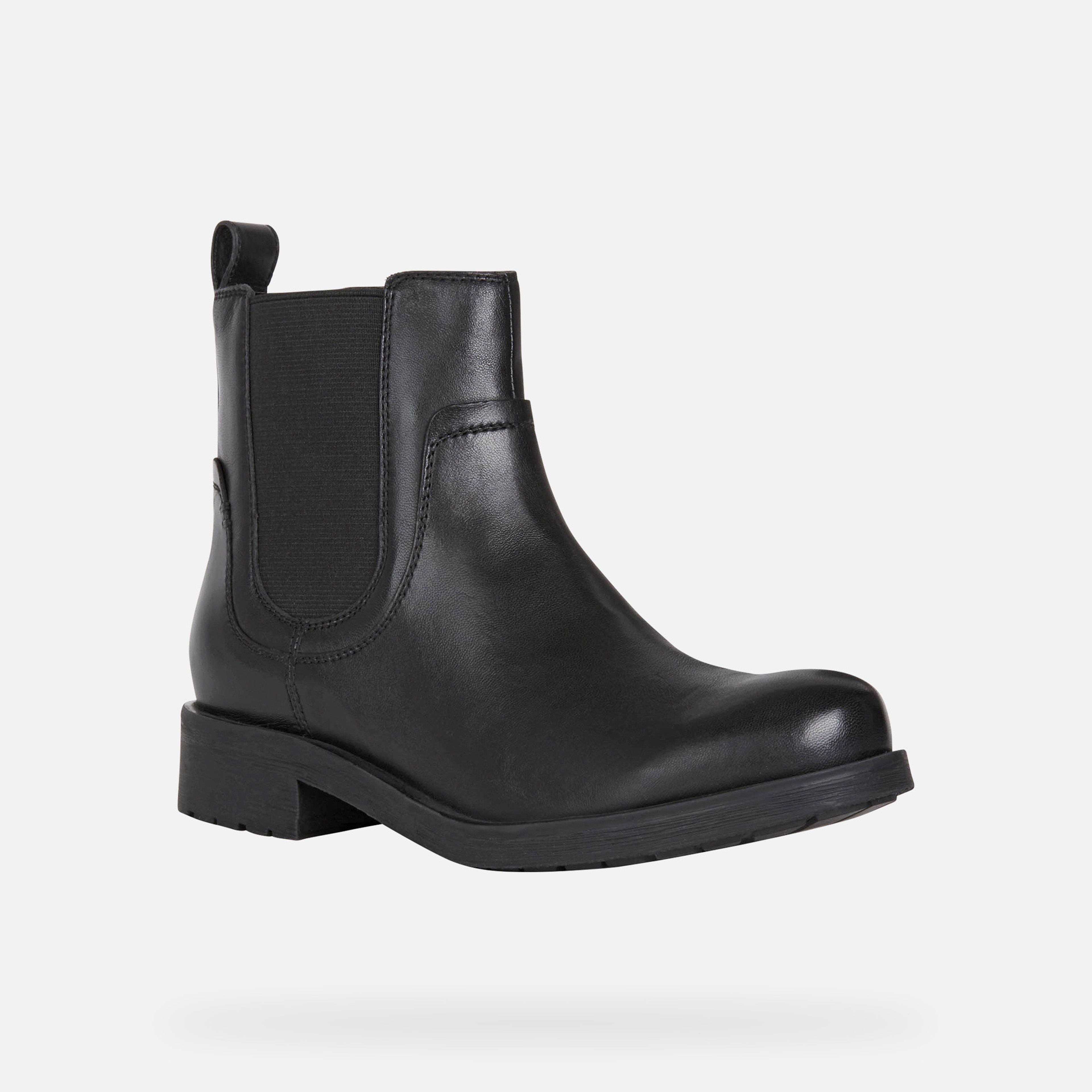 Ghete negre pentru femei Geox Rawelle - 003