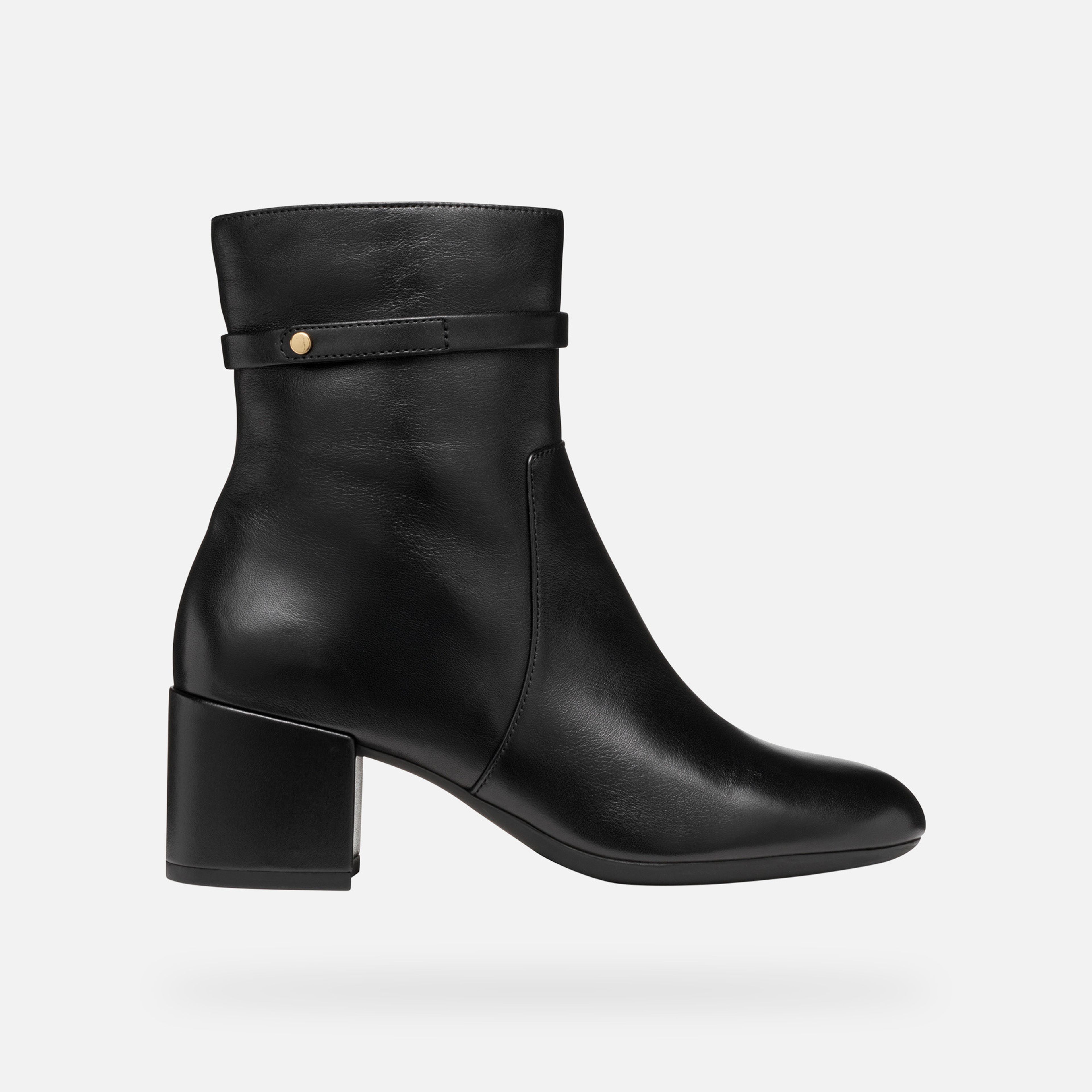 Černá dámská kotníková obuv Geox Eleana - 002