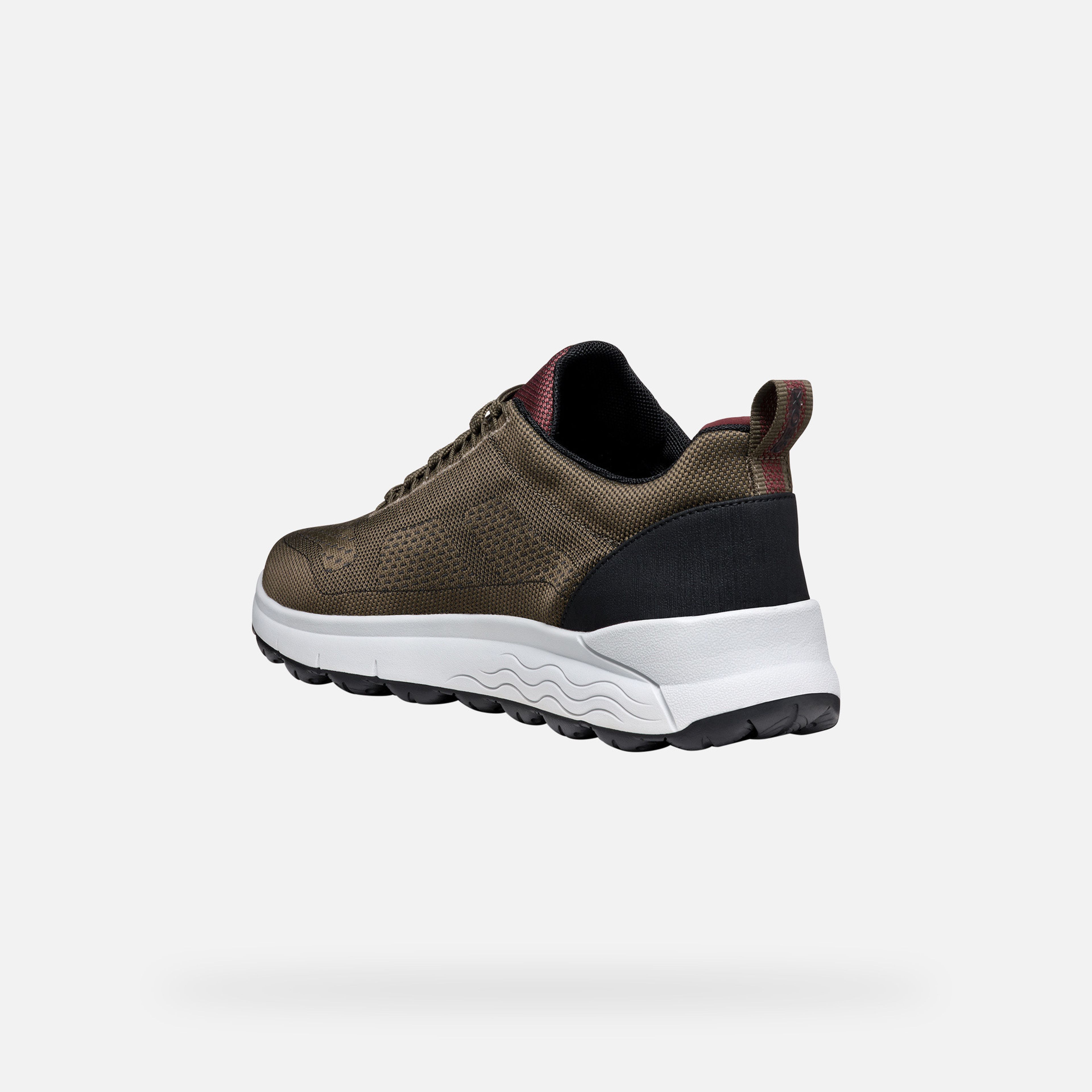 Khaki pánské tenisky Geox Spherica 4x4 B ABX - 005