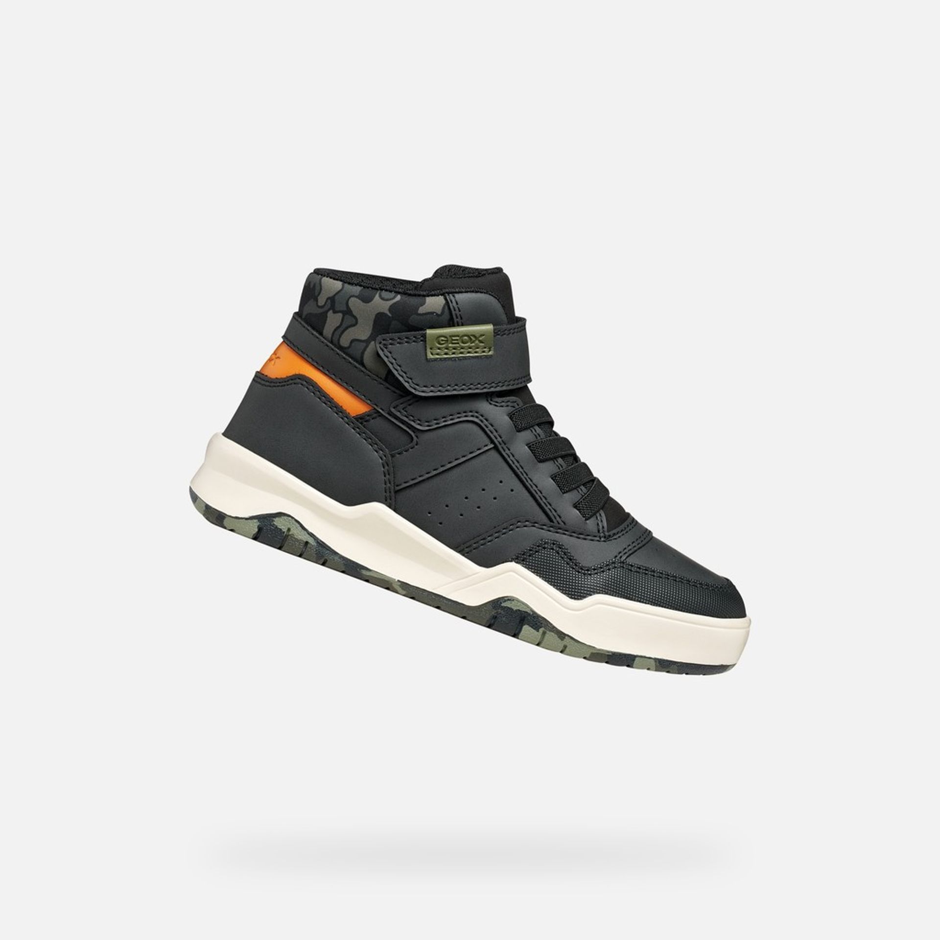Černé chlapecké tenisky Geox Perth - 001