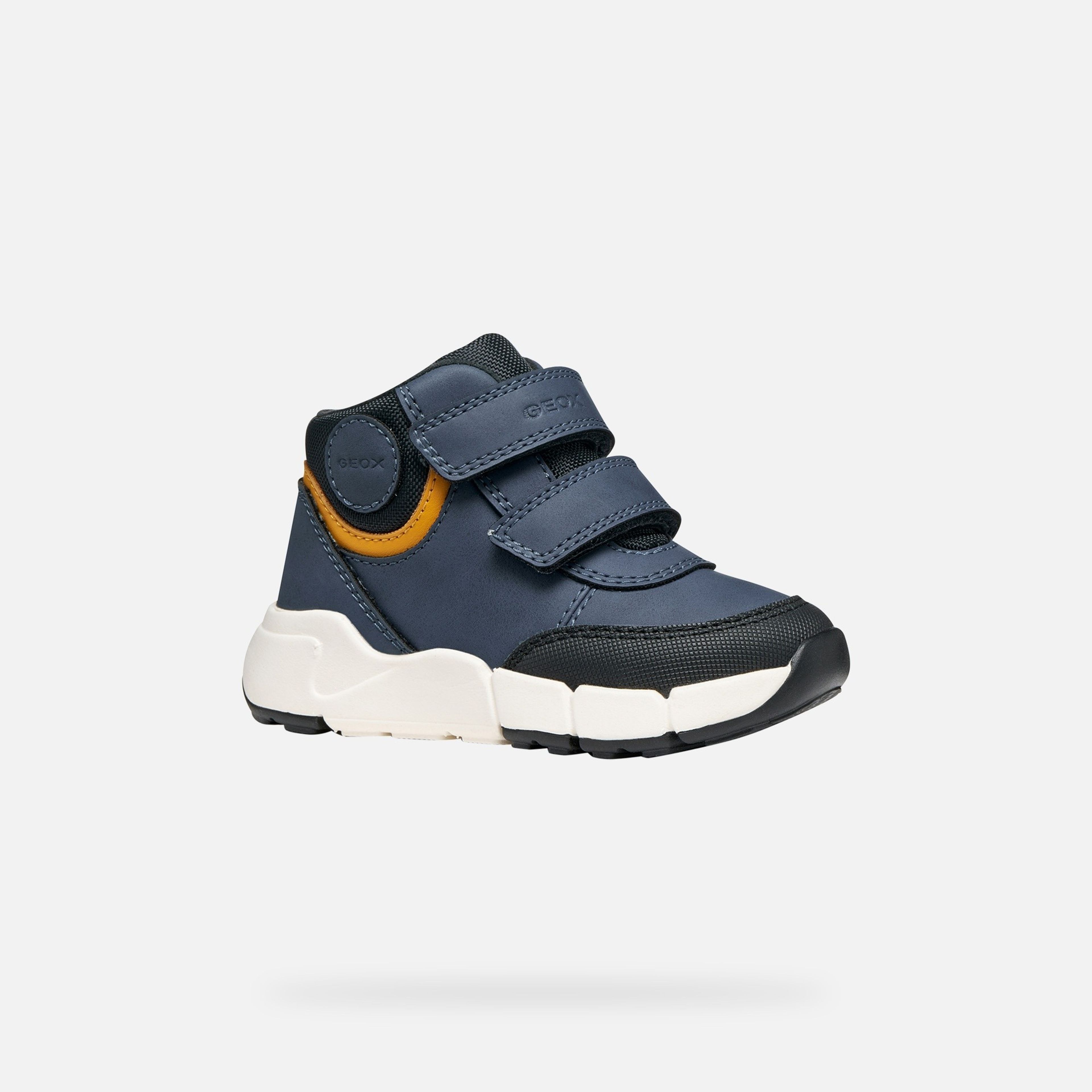 Modrá chlapčenská členková obuv Geox Flexyper Mini - 003