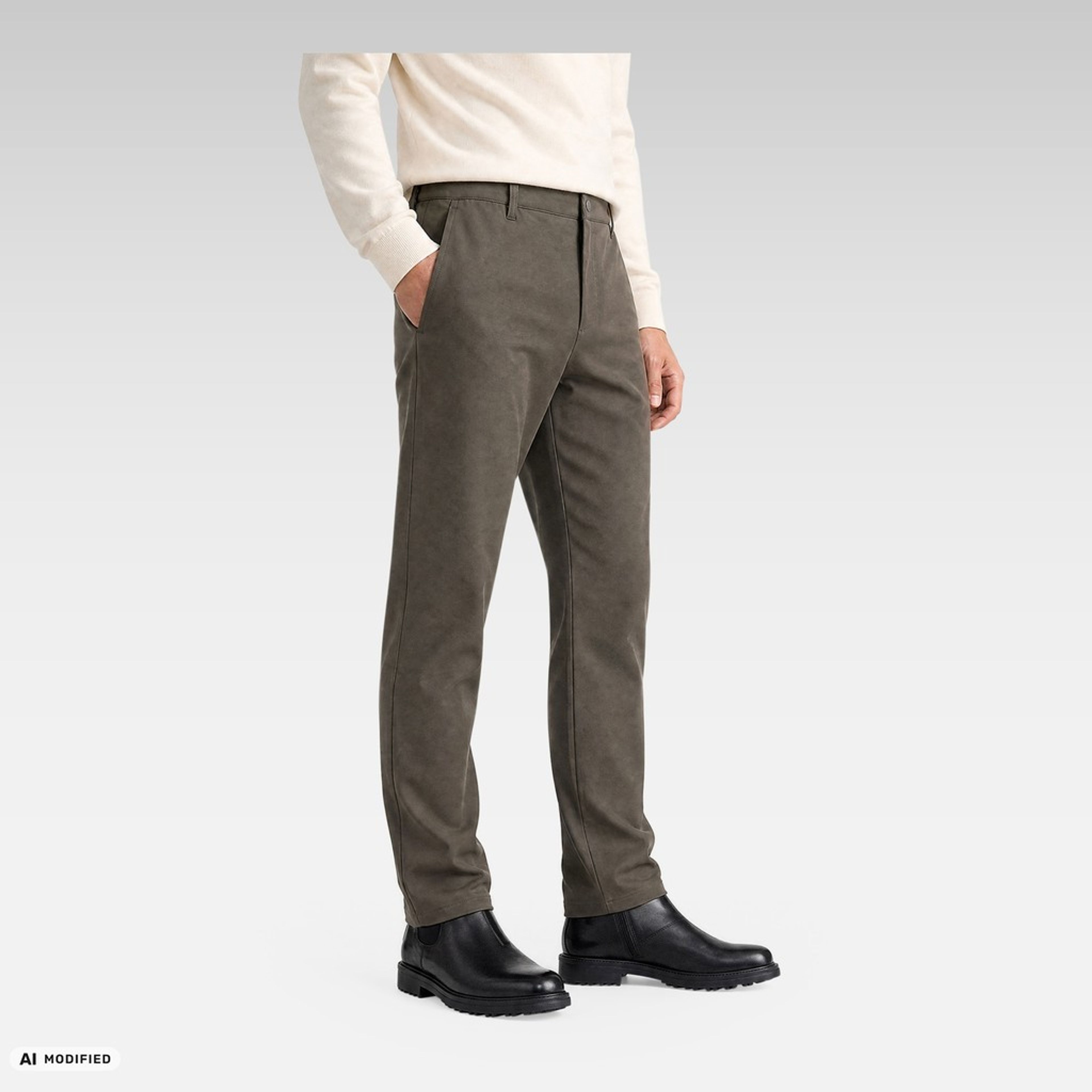 Czarne męskie buty za kostkę Geox Lagorai + Grip B A - 009