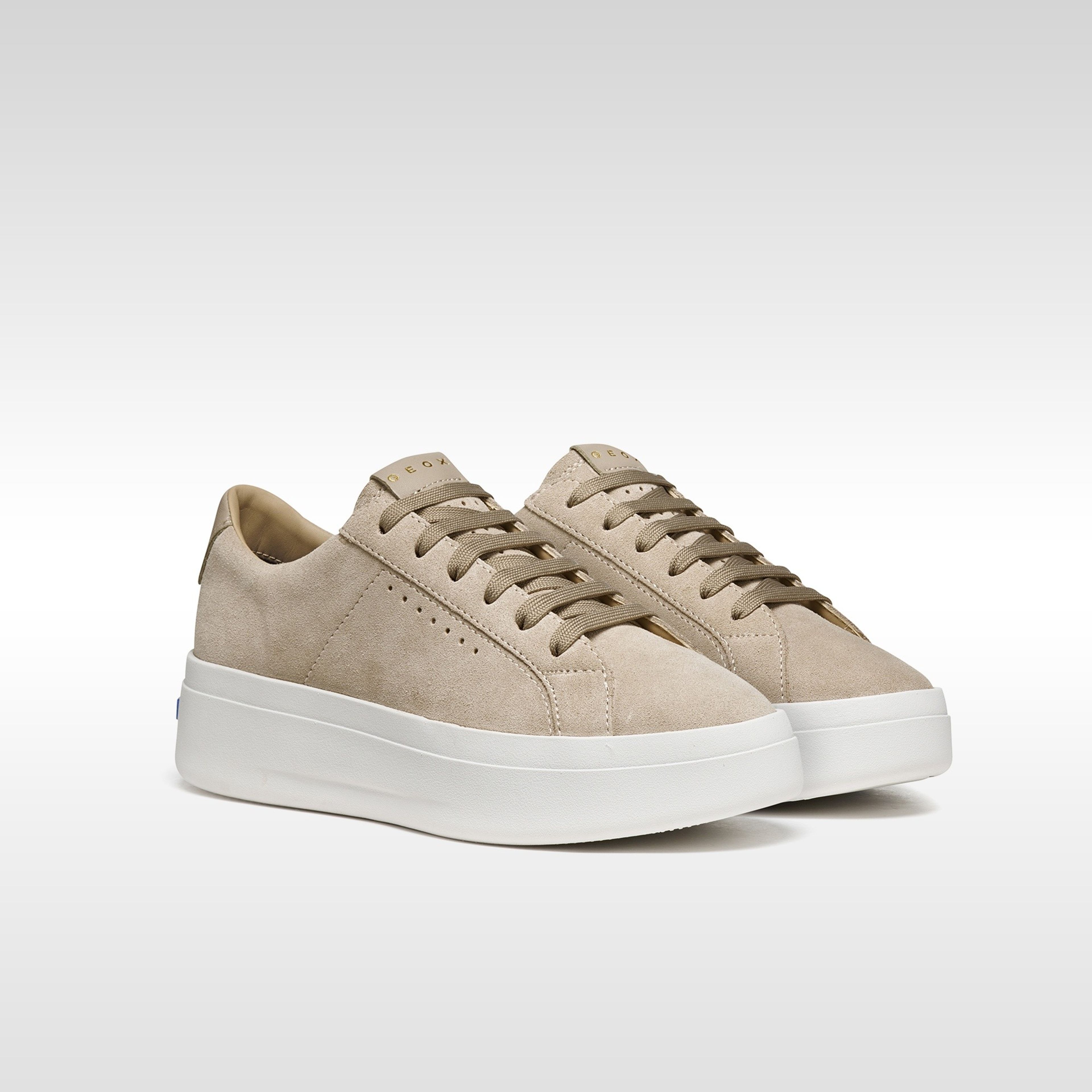 Béžové dámské tenisky Geox GXCP-03 - 008