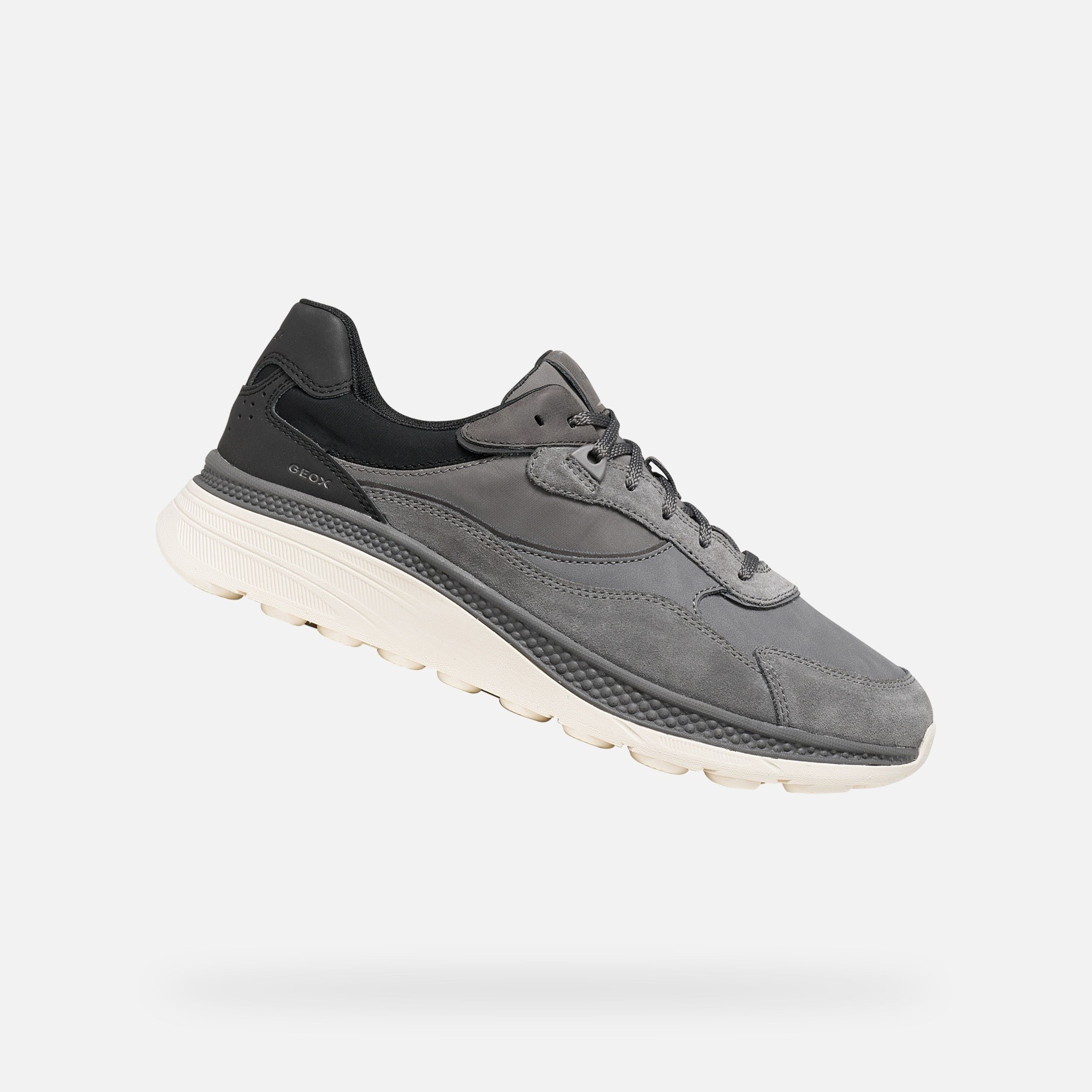 Tmavosivé pánske tenisky Geox Spherica Actif X1 - 001