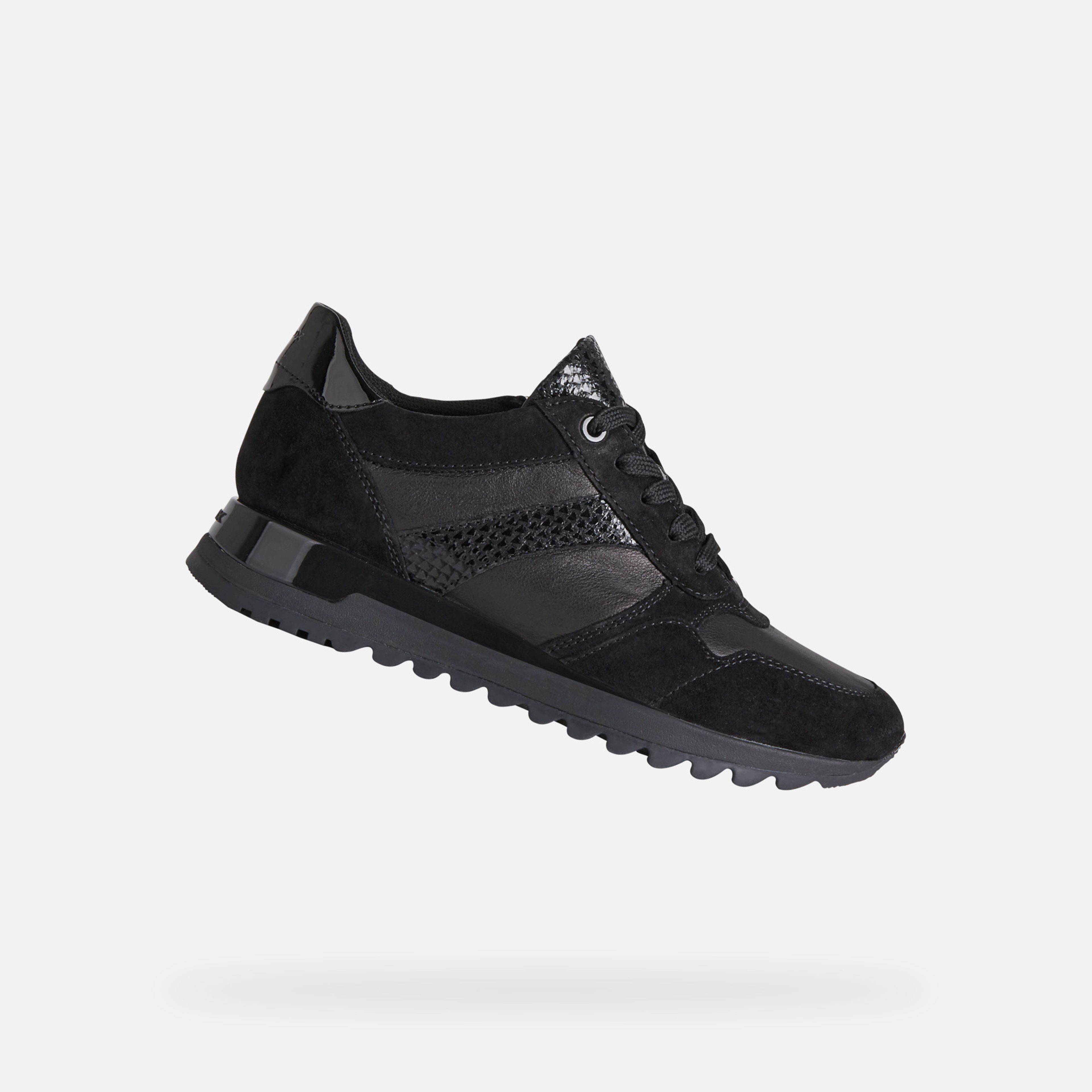 Černé dámské tenisky Geox Tabelya