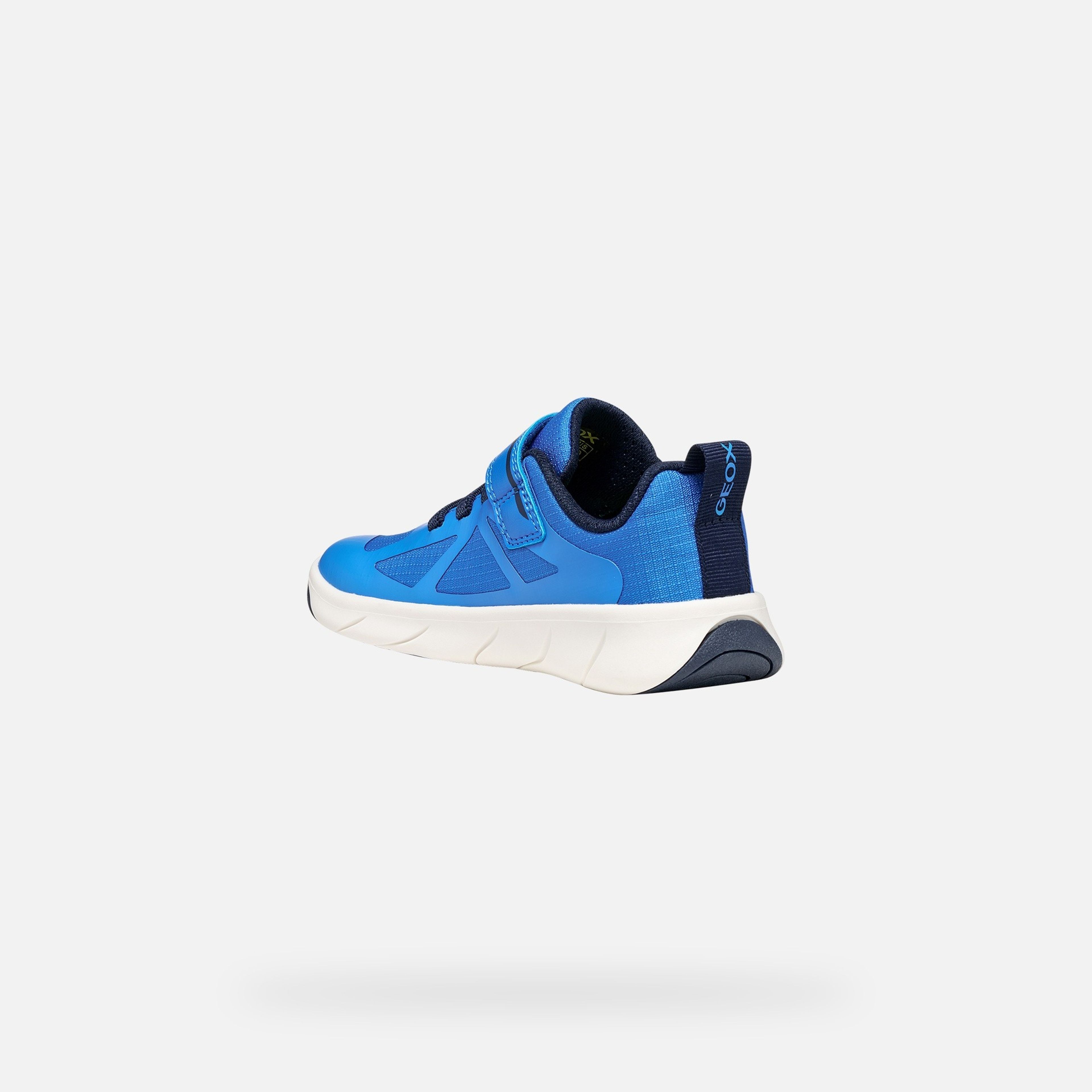 Jasnoniebieskie chłopięce sneakersy barefoot Geox Foot-run - 004
