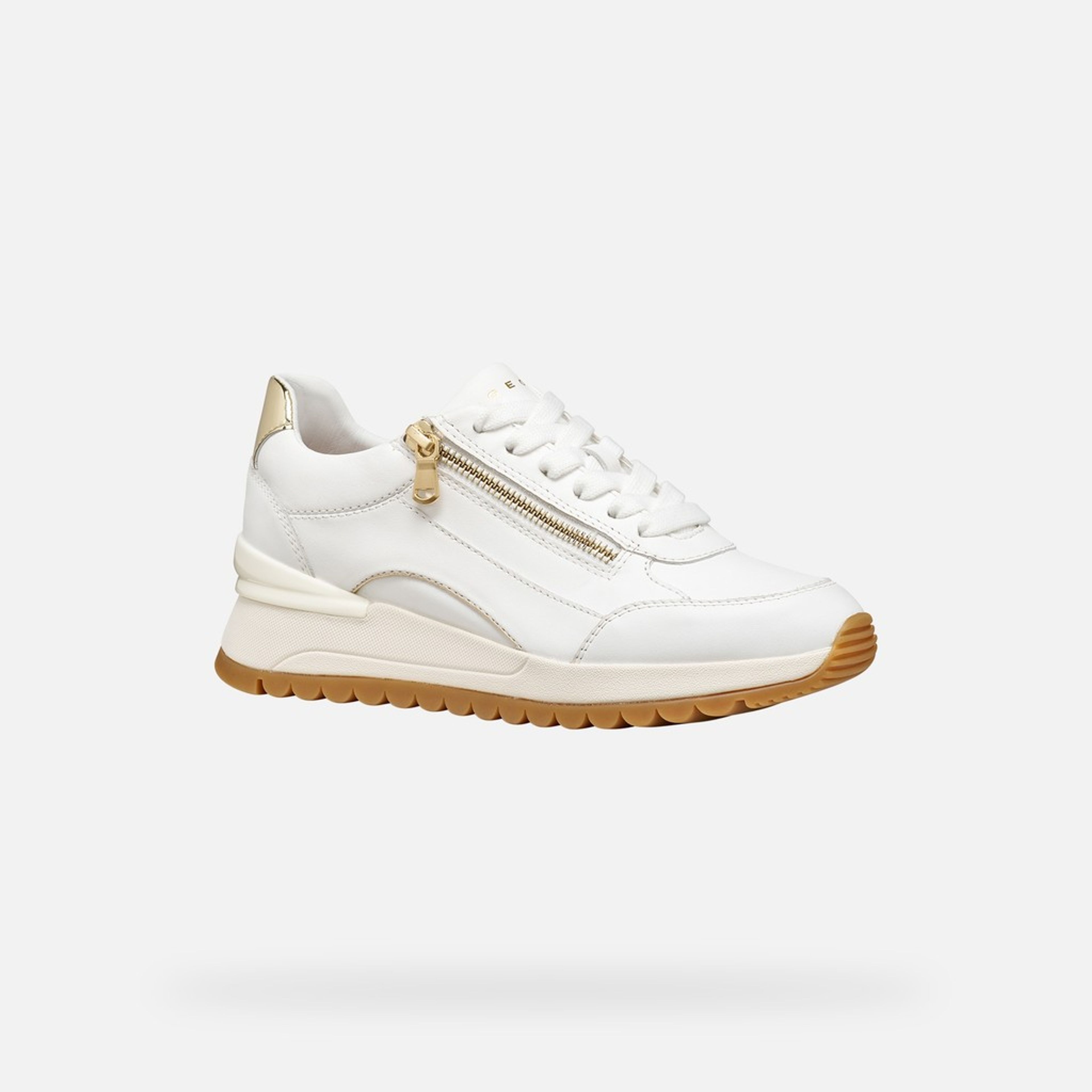 Sneakers albi pentru femei Geox Desya - 003
