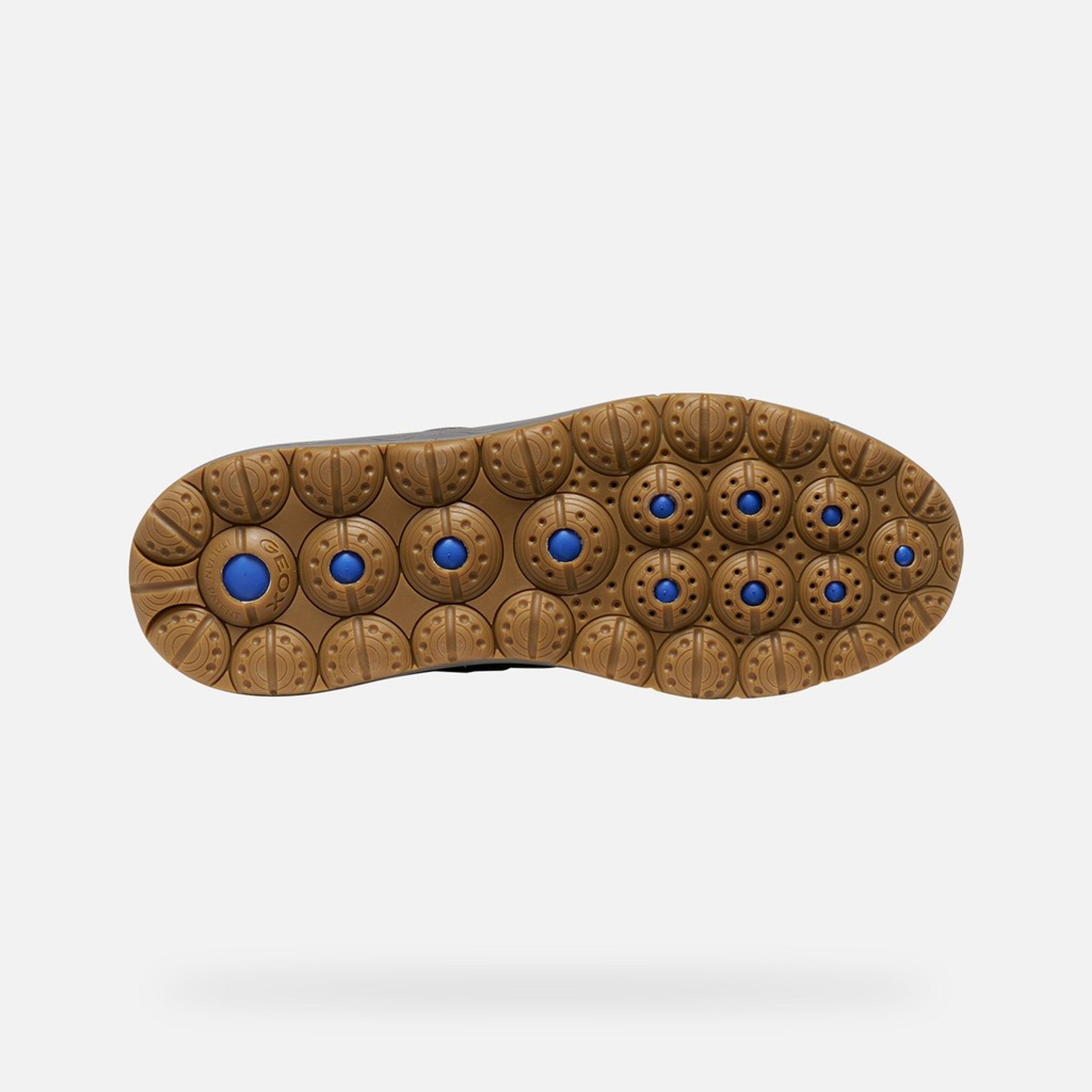 Szare męskie sneakersy Geox Spherica 4X4 B ABX - 007