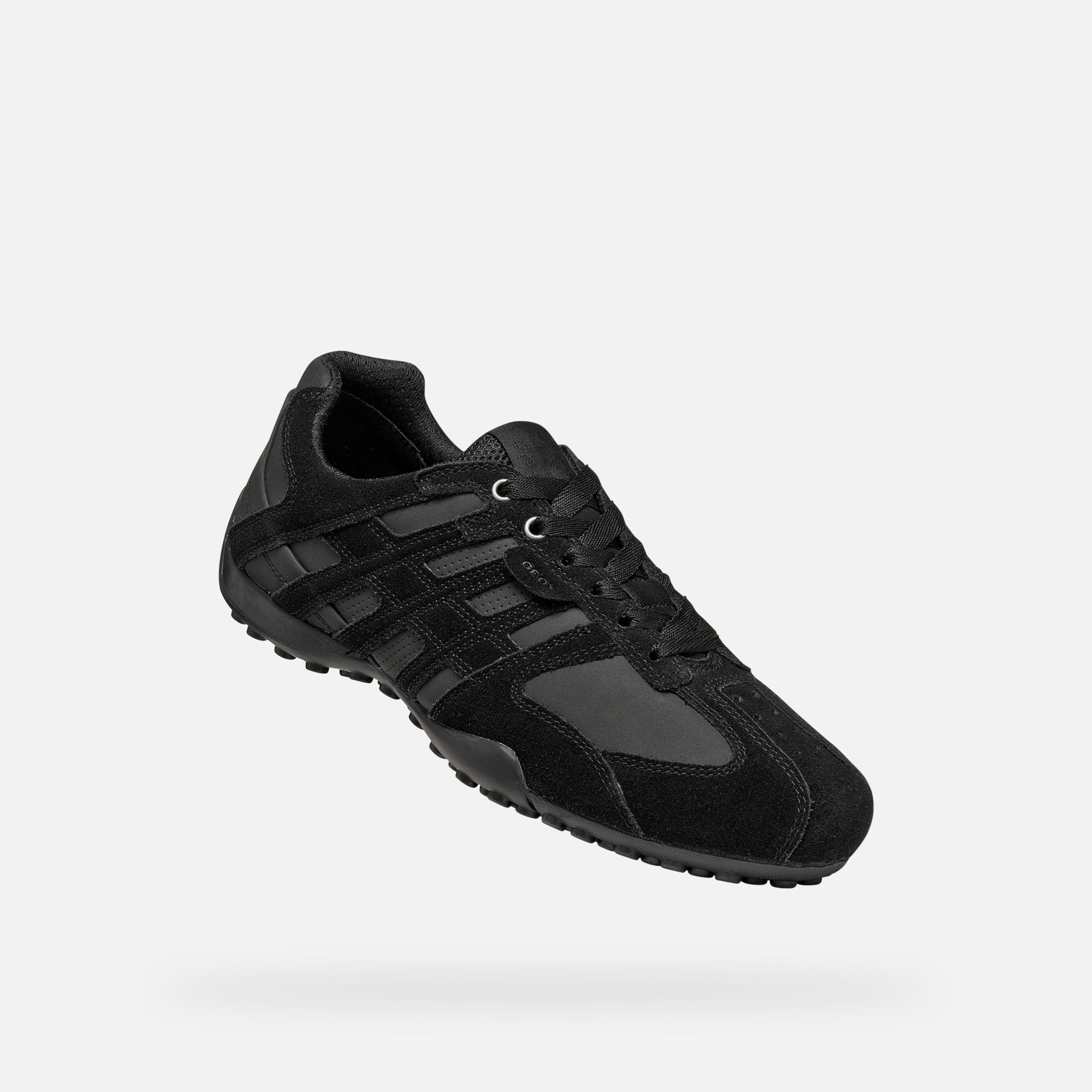 Čierne pánske tenisky Geox Snake - 006
