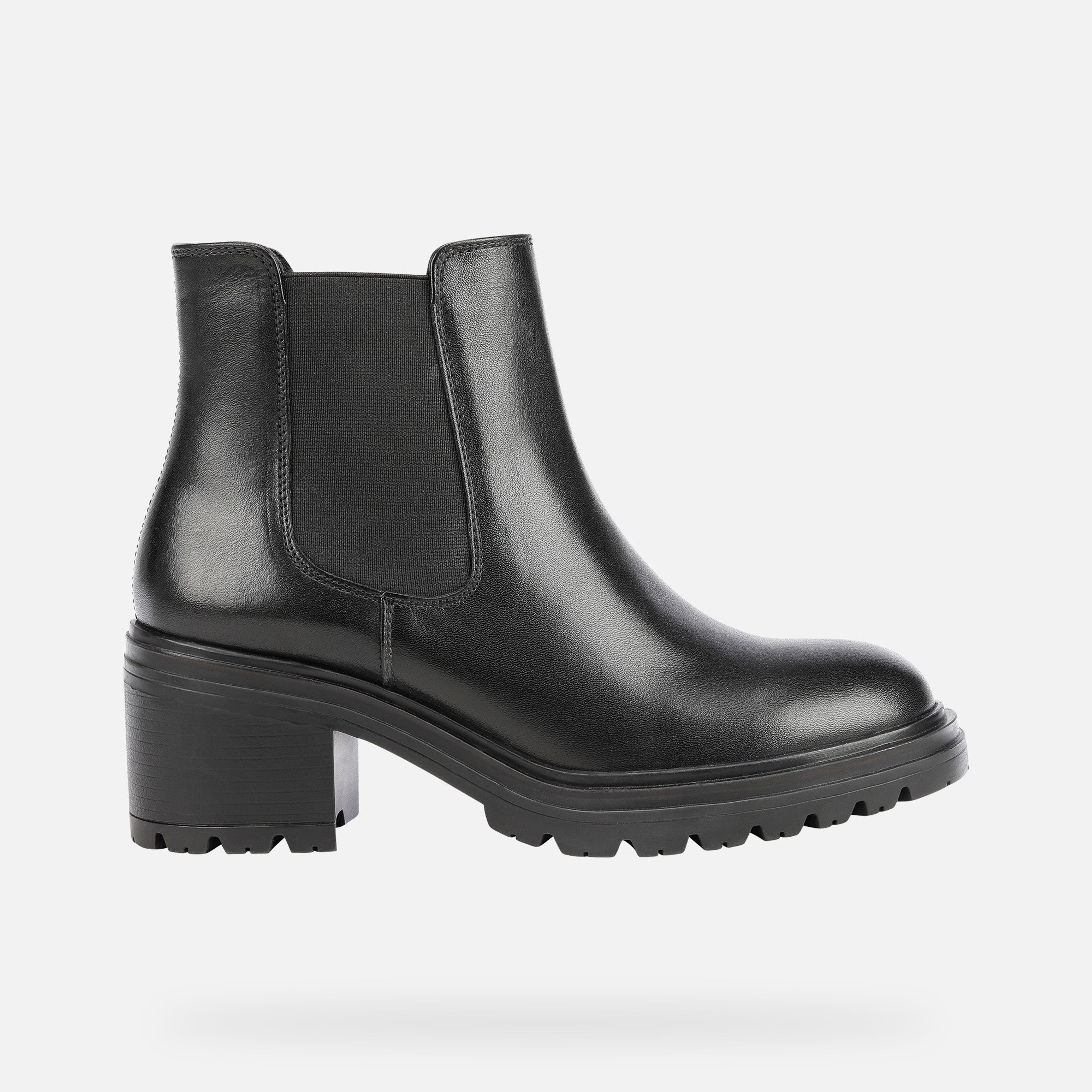 Ghete negre pentru femei Geox Damiana - 002