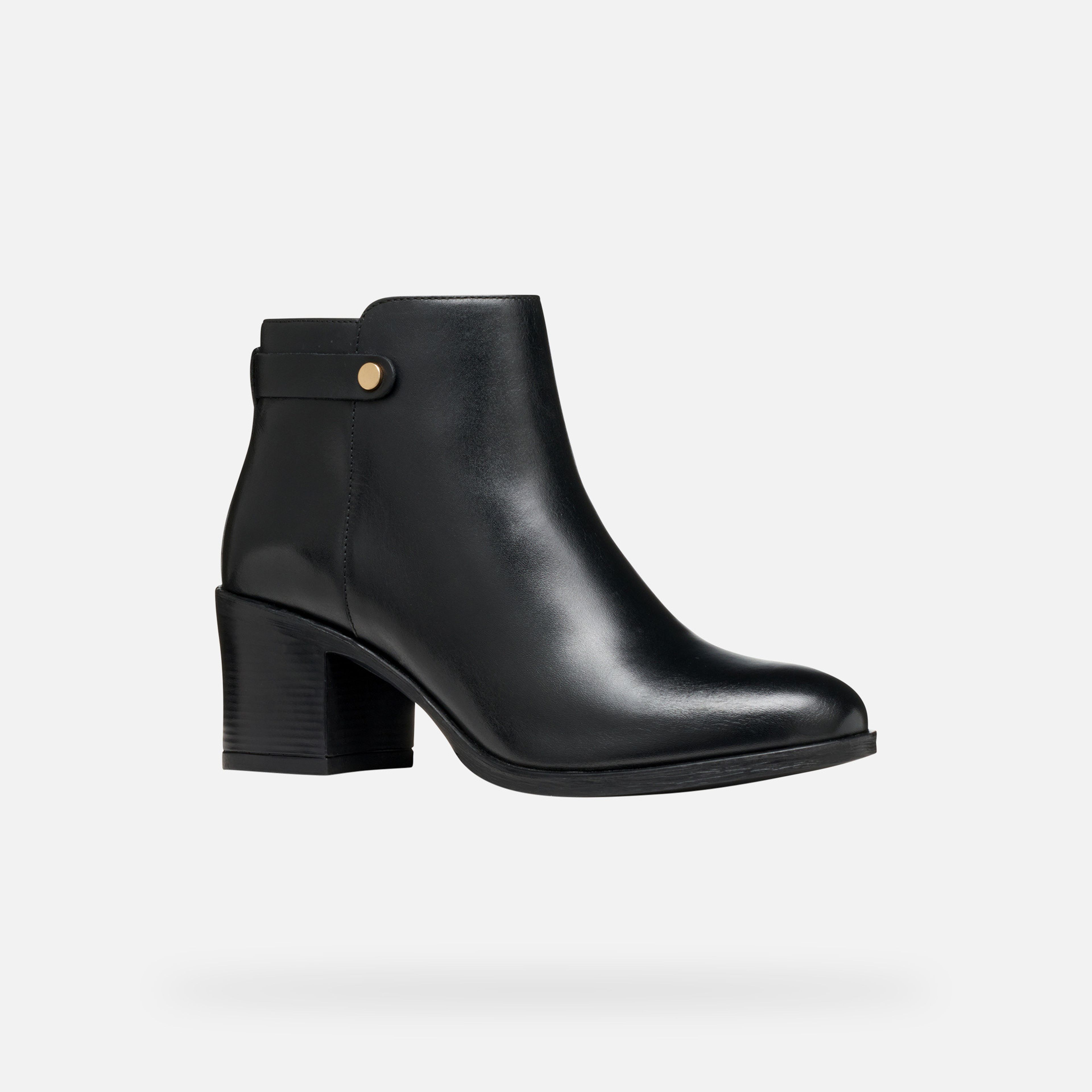 Černá dámská kotníková obuv Geox New Asheel - 004