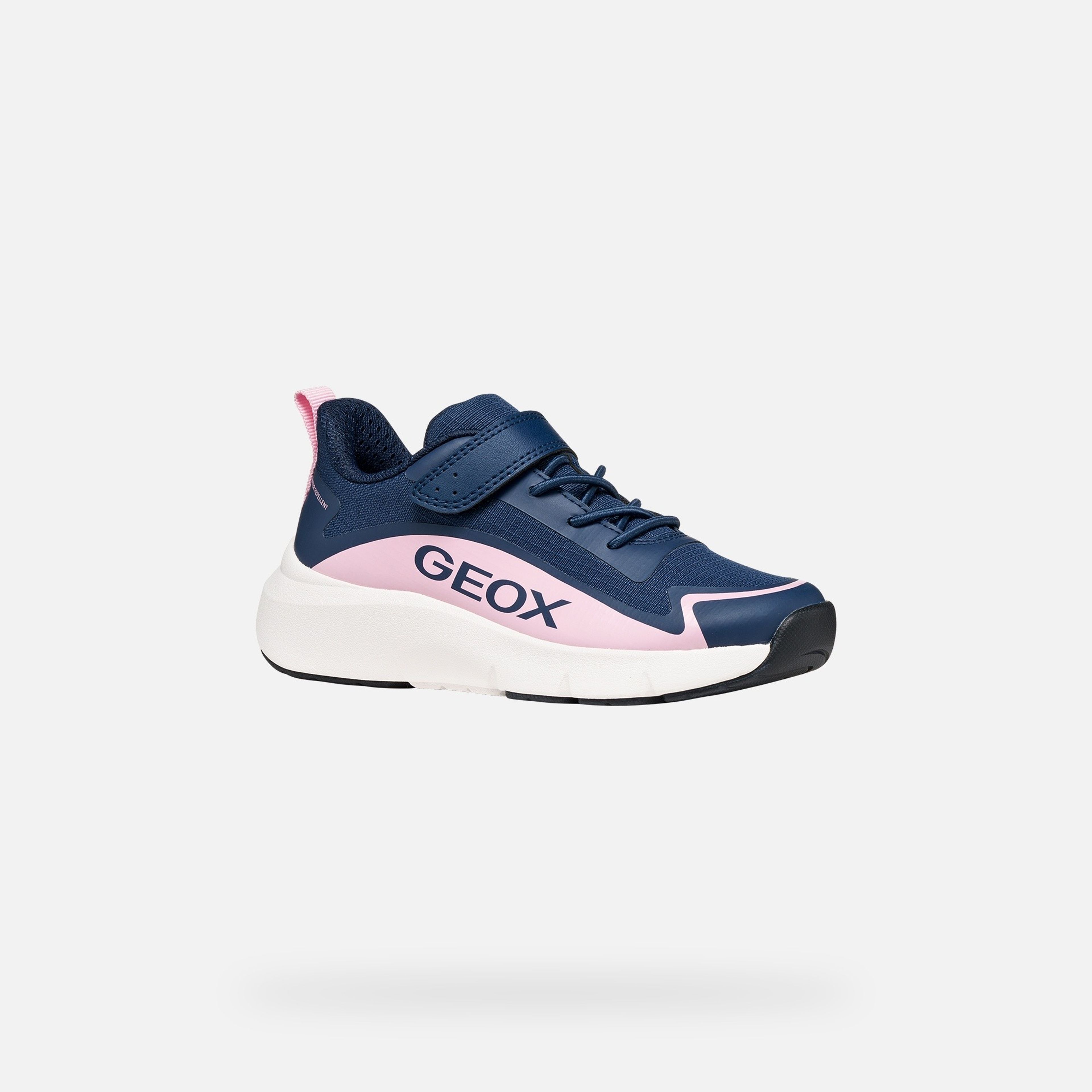 Ciemnogranatowe dziewczęce tenisówki Geox Pro-ran - 003