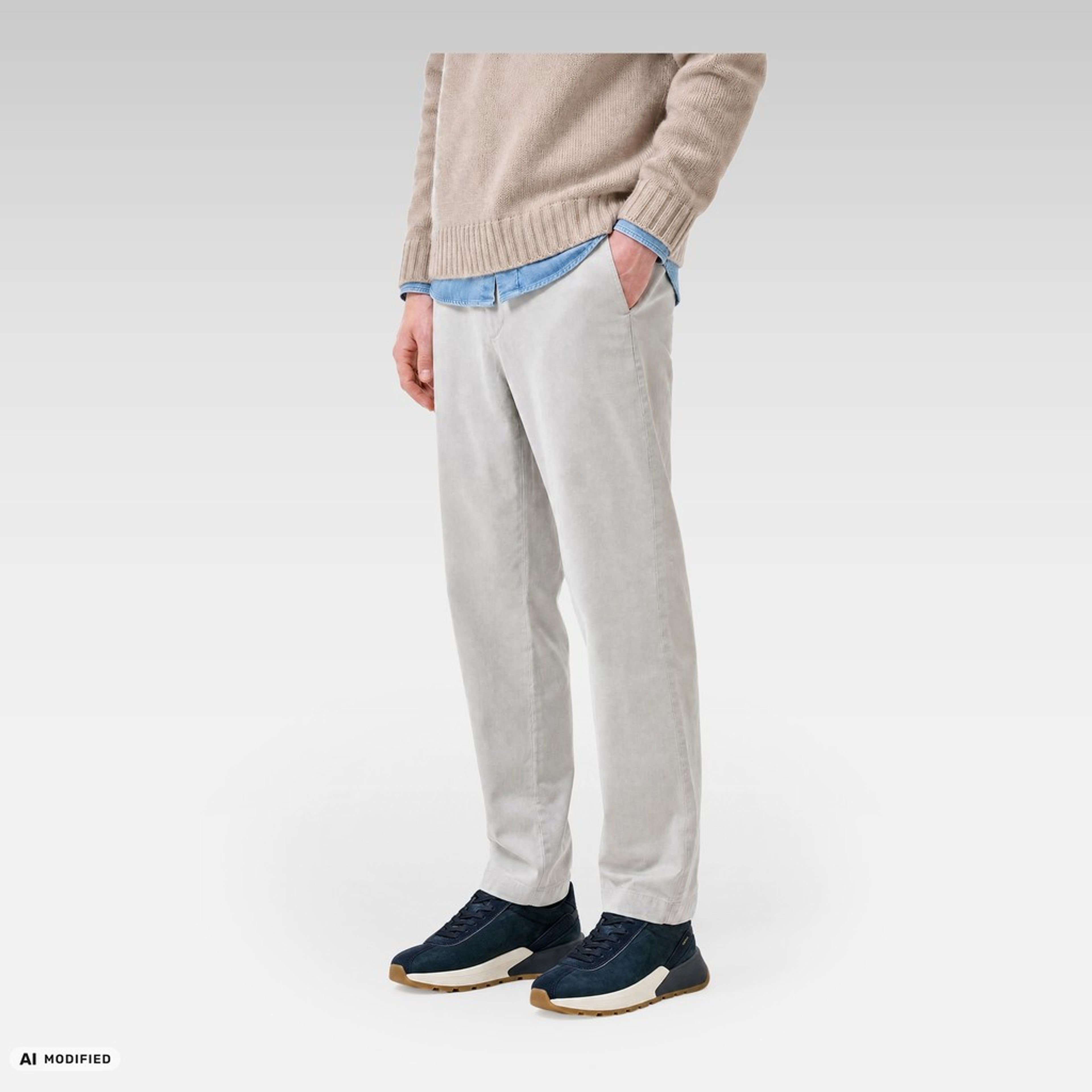 Ciemnoniebieskie męskie sneakersy Geox Metropoli - 009