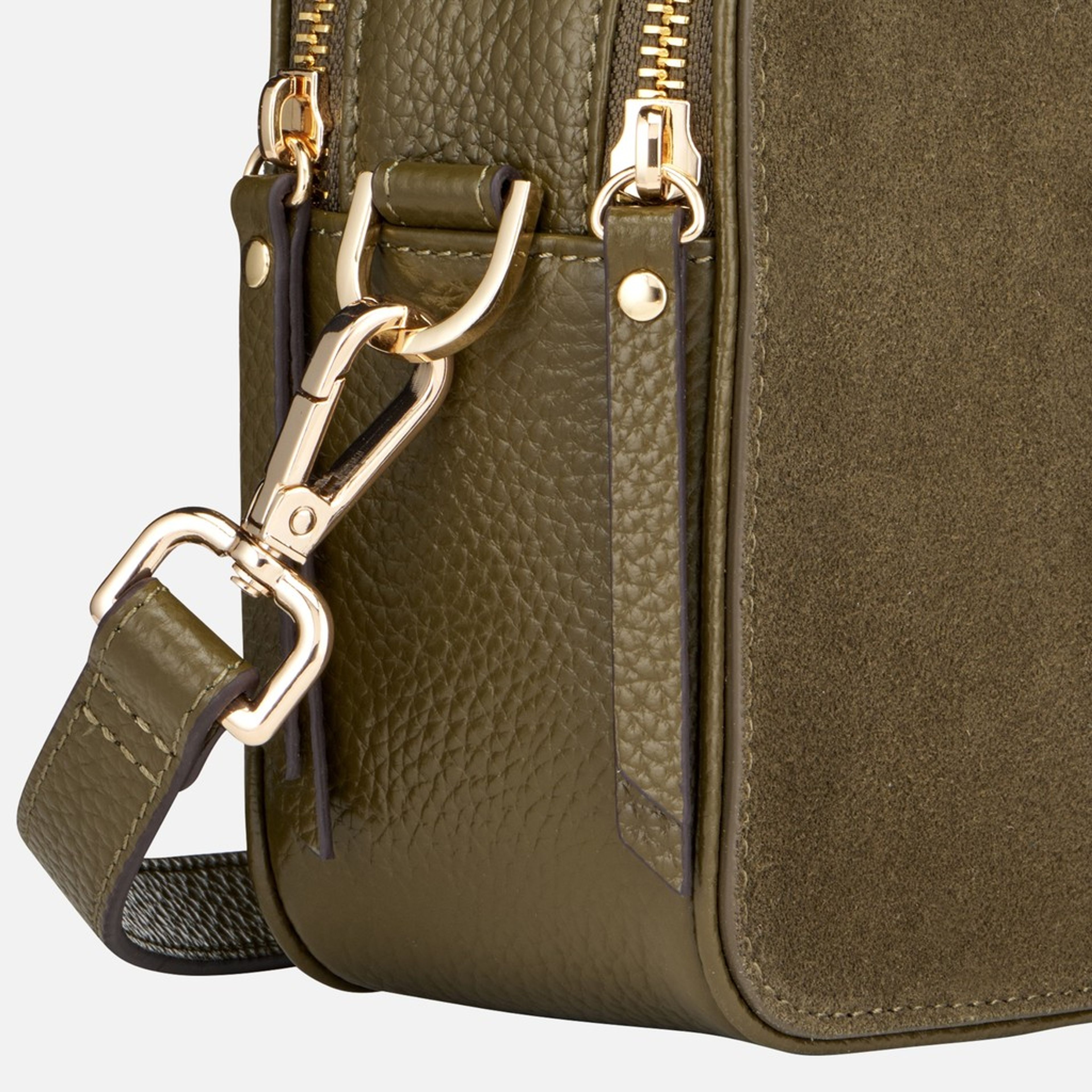 Khaki dámská kabelka Geox Norize - 005
