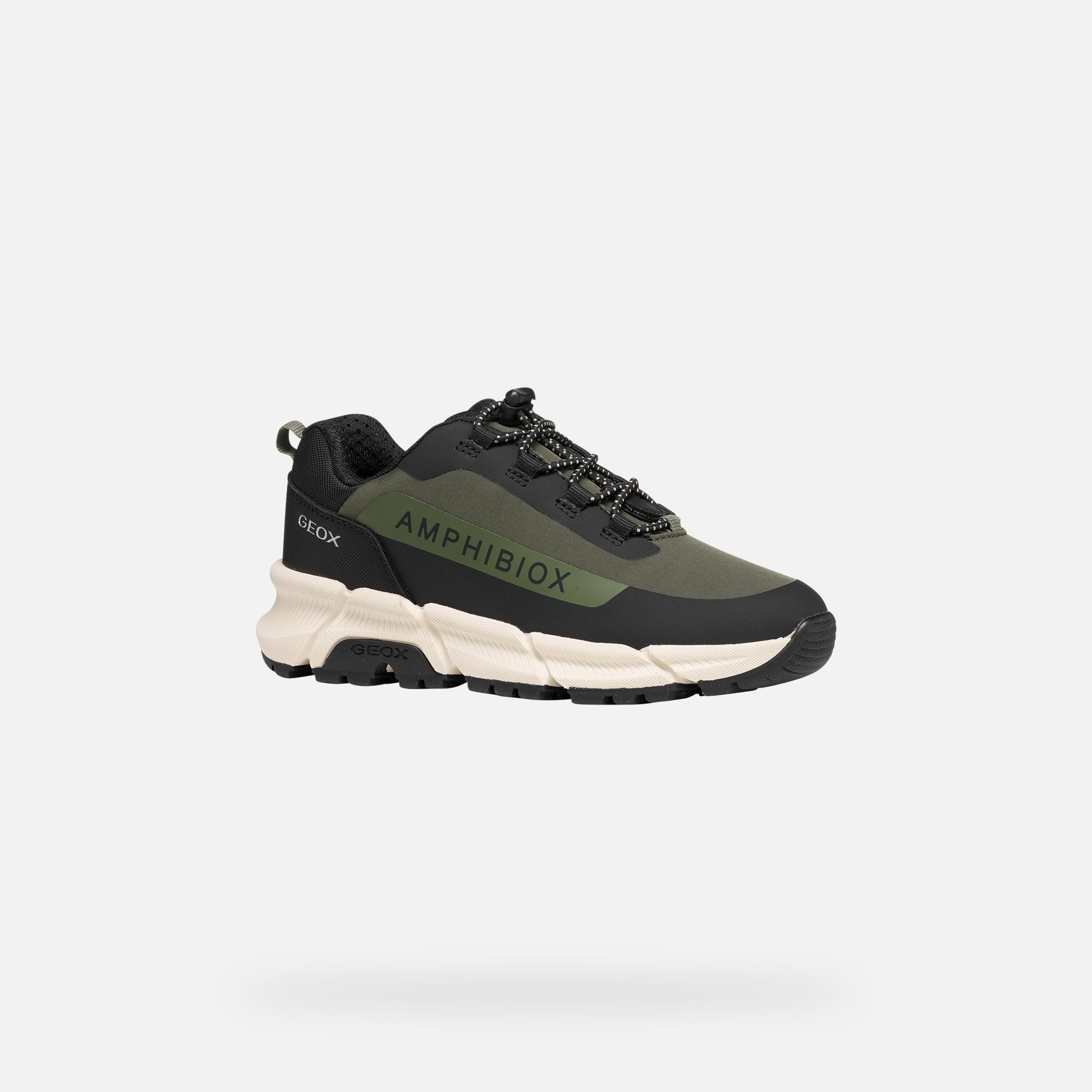 Khaki chlapecká obuv pro první kroky Geox Flexyper Plus - 003