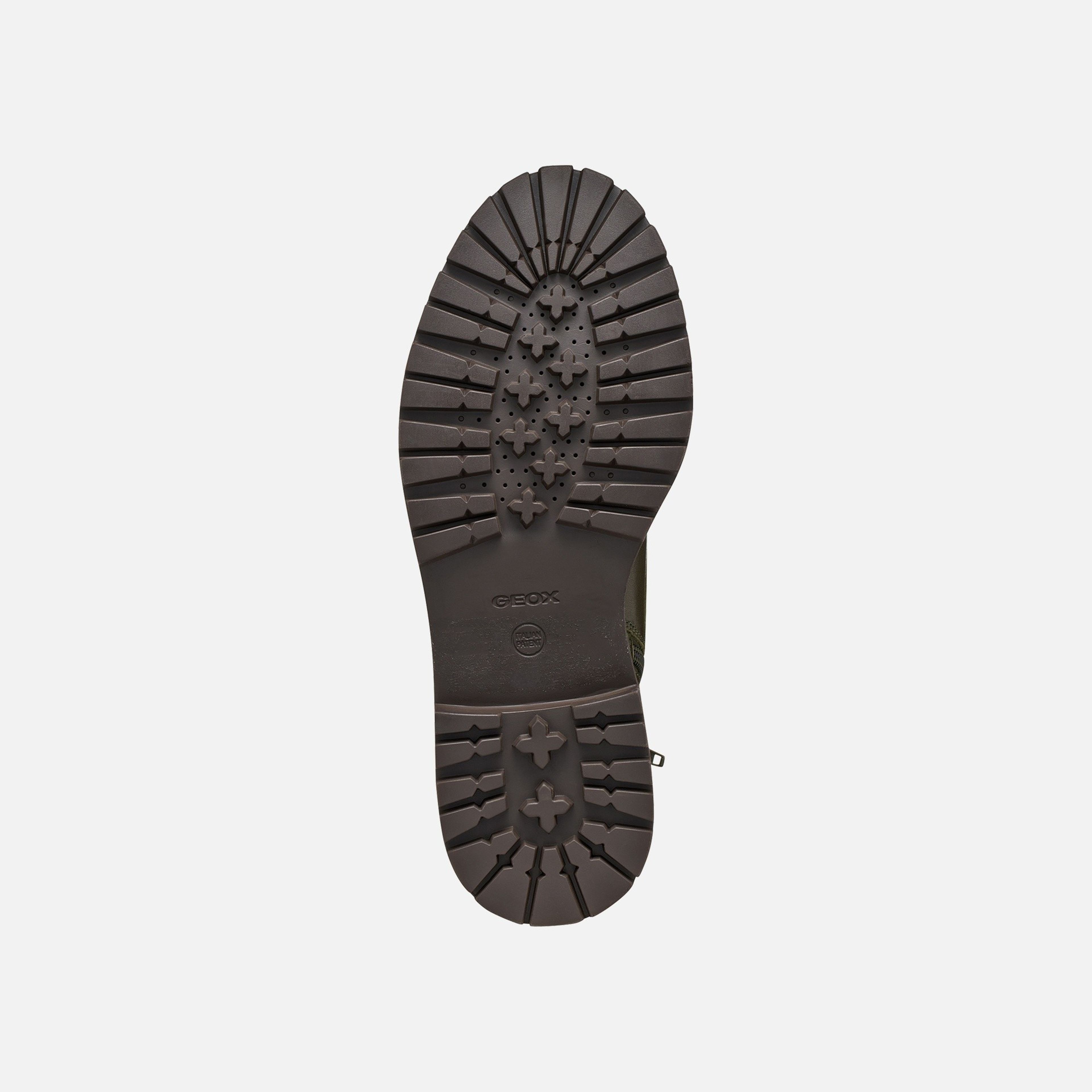 Khaki dámska členková obuv Geox Iridea - 008