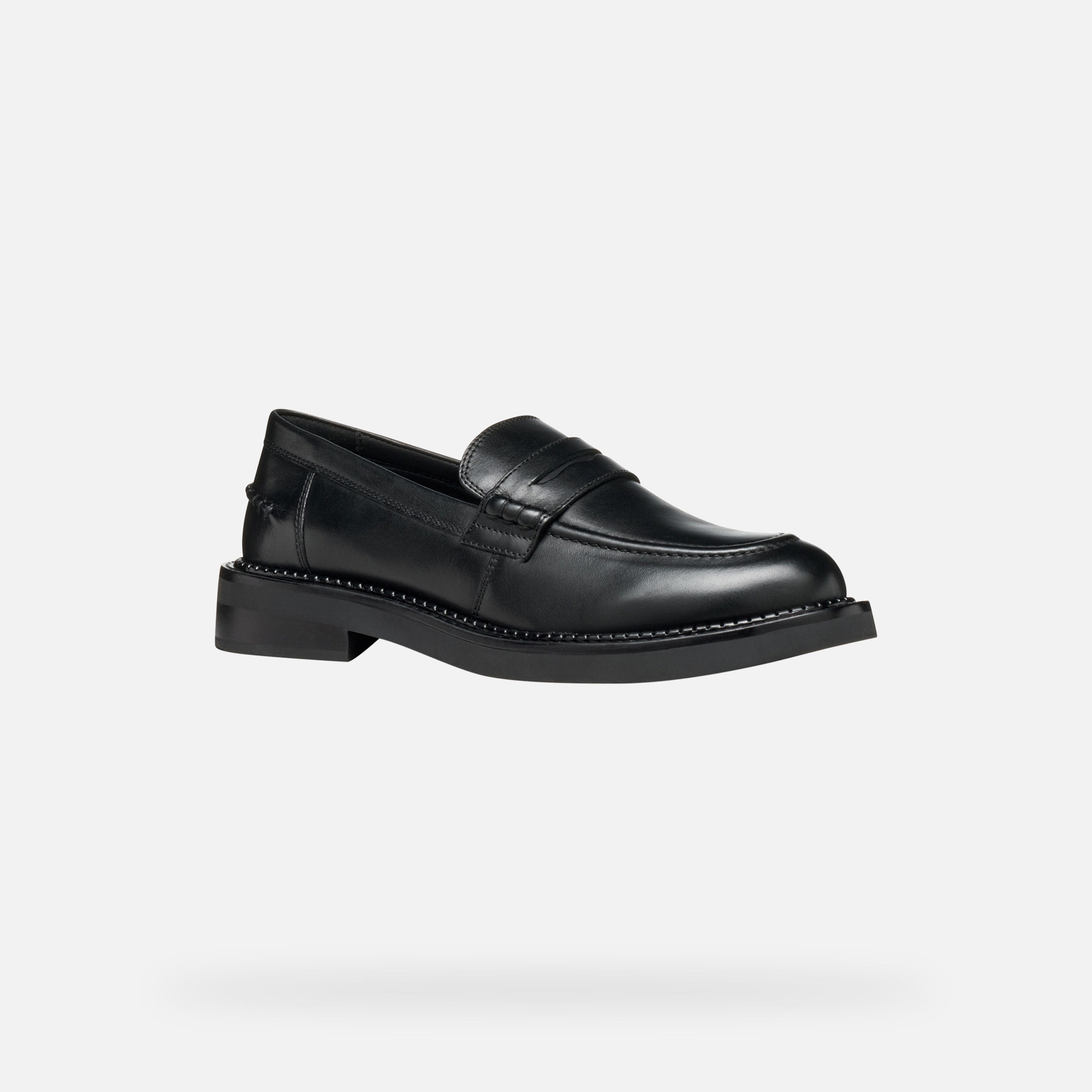 Černé dámské mokasíny Geox Serilda - 004