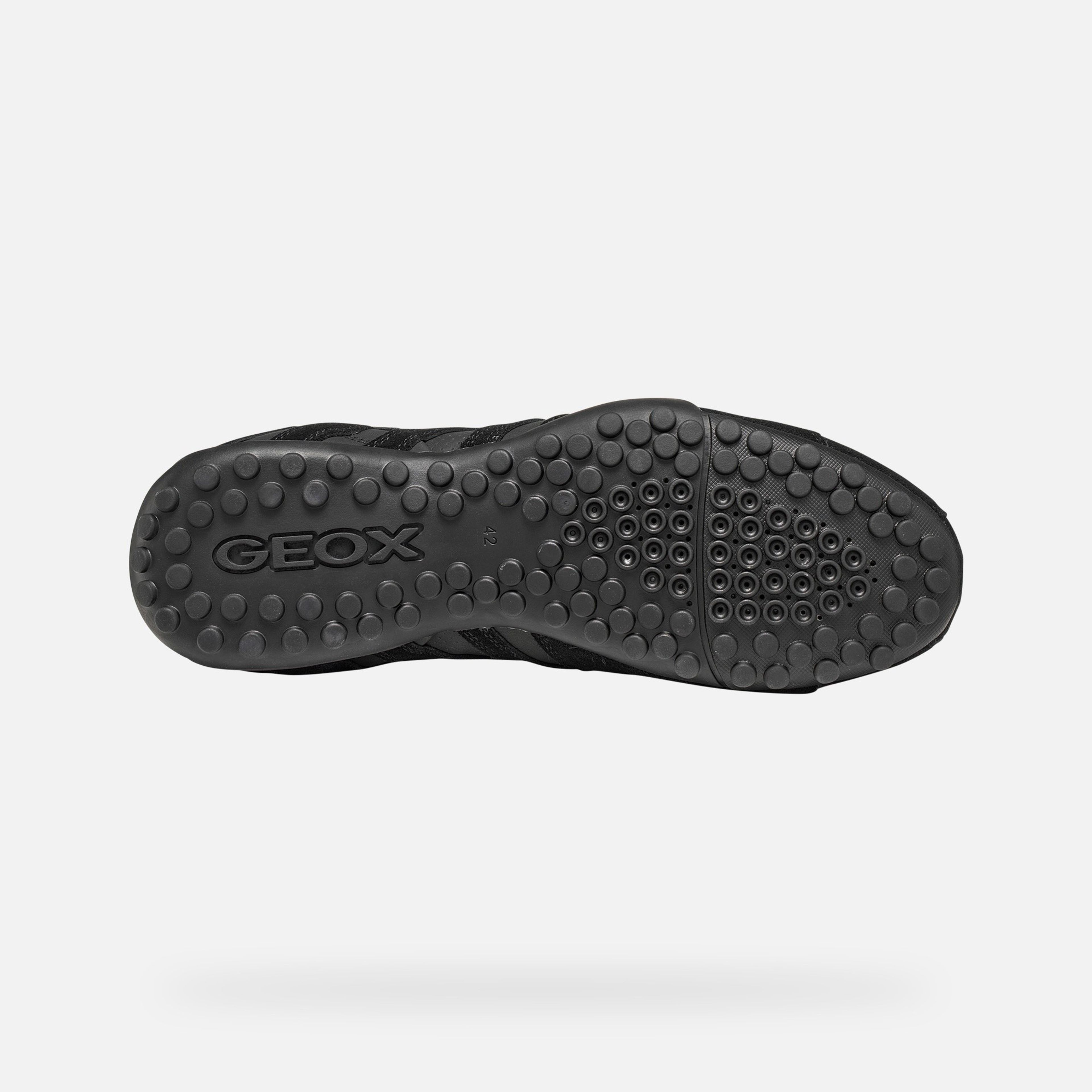 Čierne pánske tenisky Geox Snake - 007