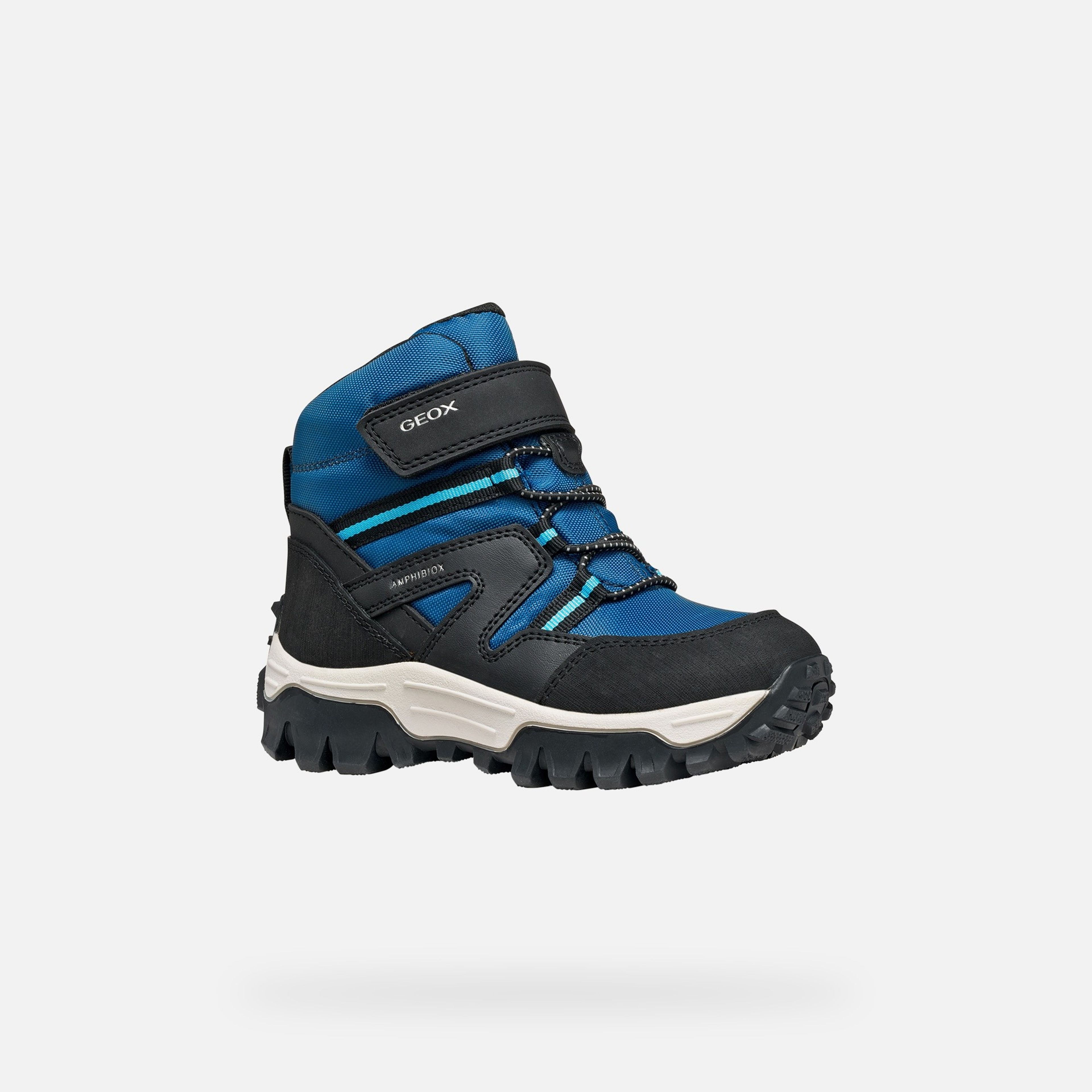 Ghete albastre pentru băieți Geox Himalaya B ABX - 003