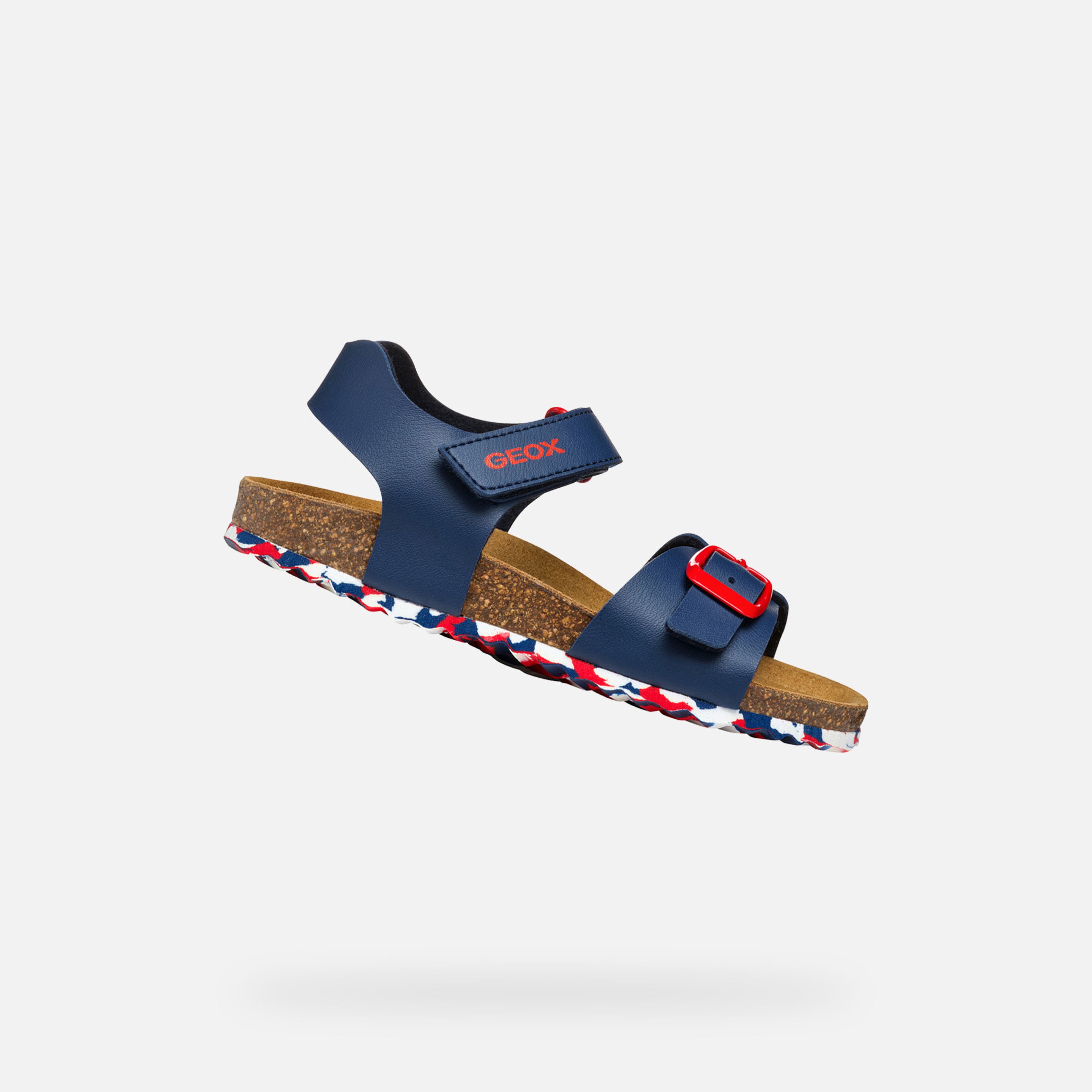 Granatowe chłopięce sandały Geox Ghita