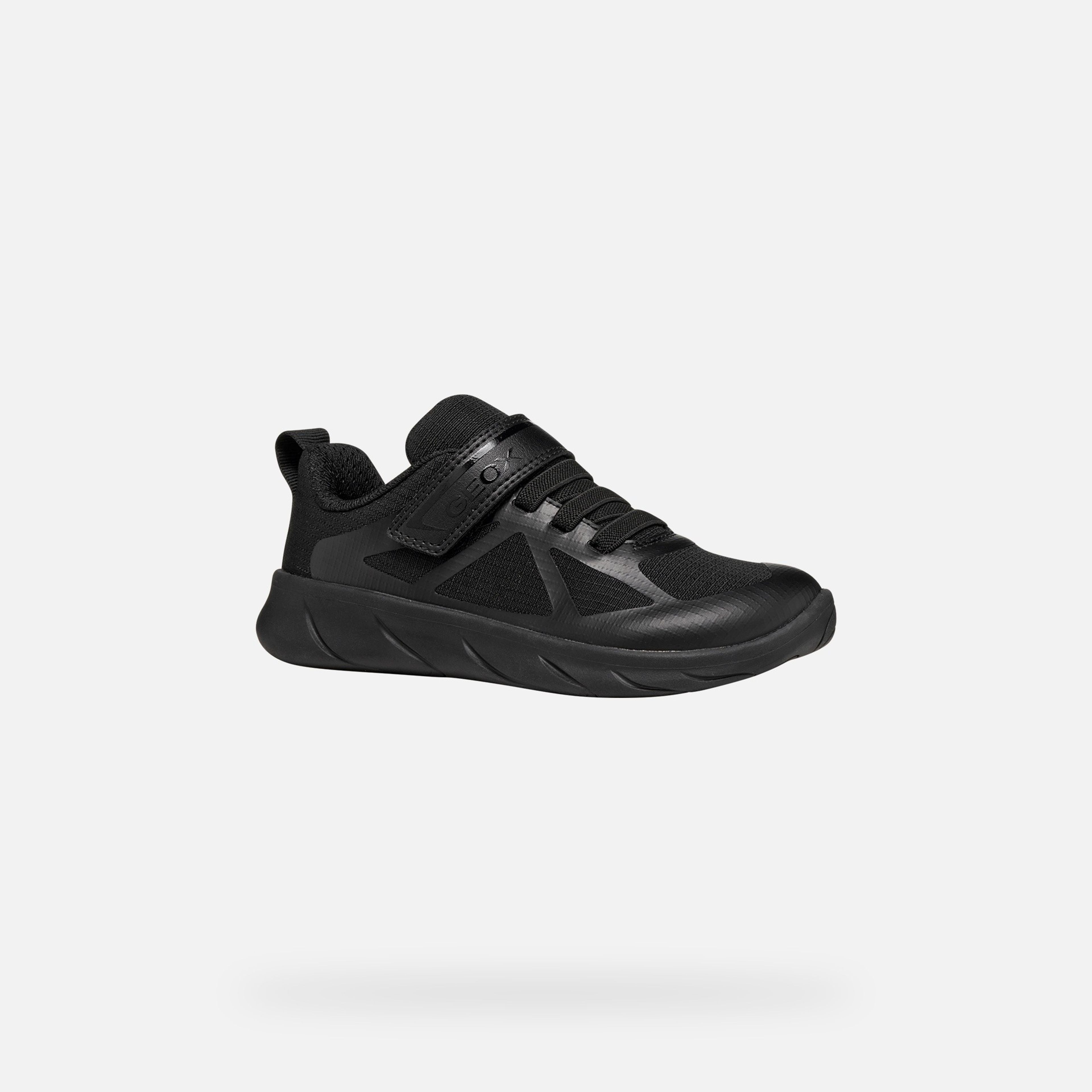 Czarne chłopięce sneakersy barefoot Geox Foot-run - 003