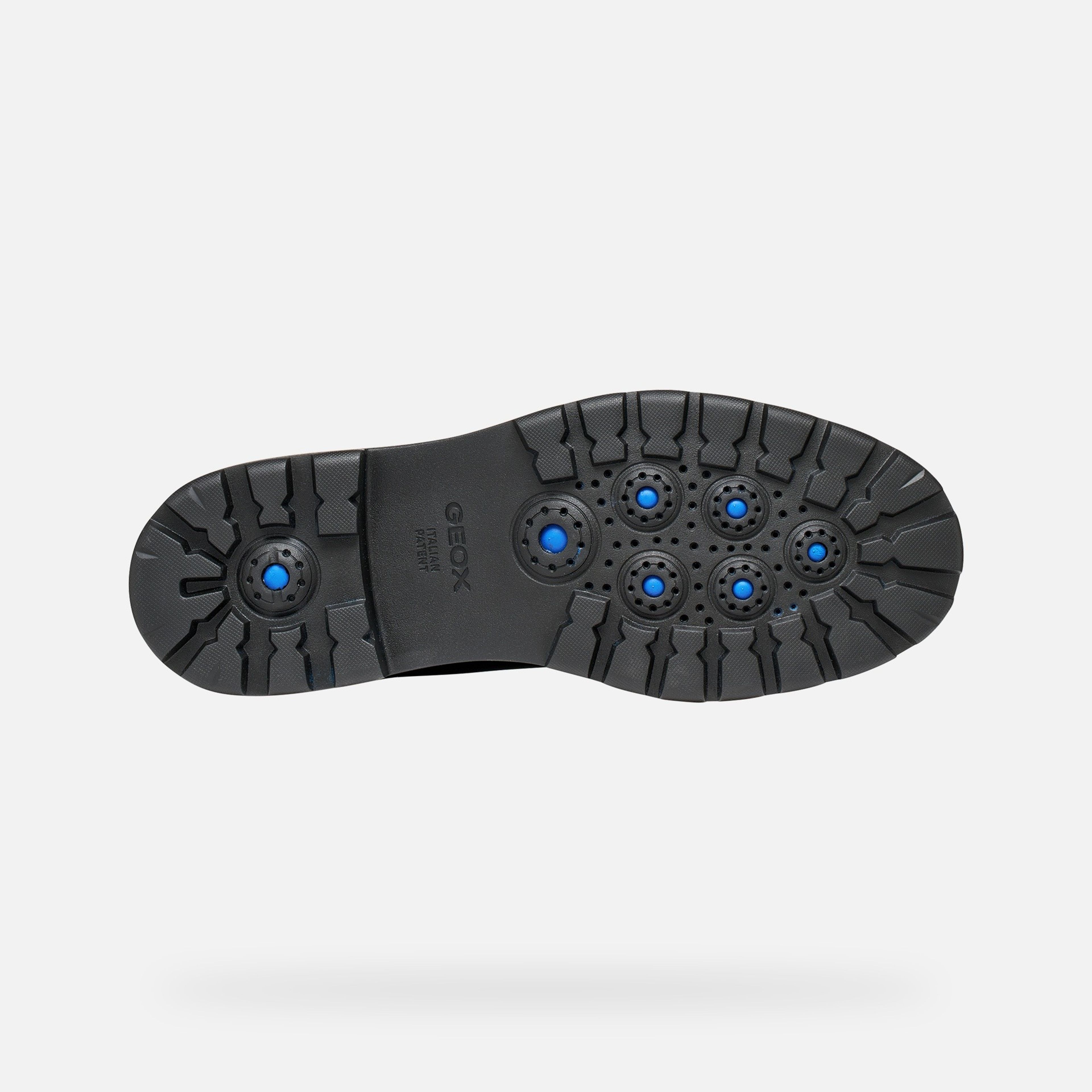 Černá pánská kotníková obuv Geox Spherica EC7 B - 007
