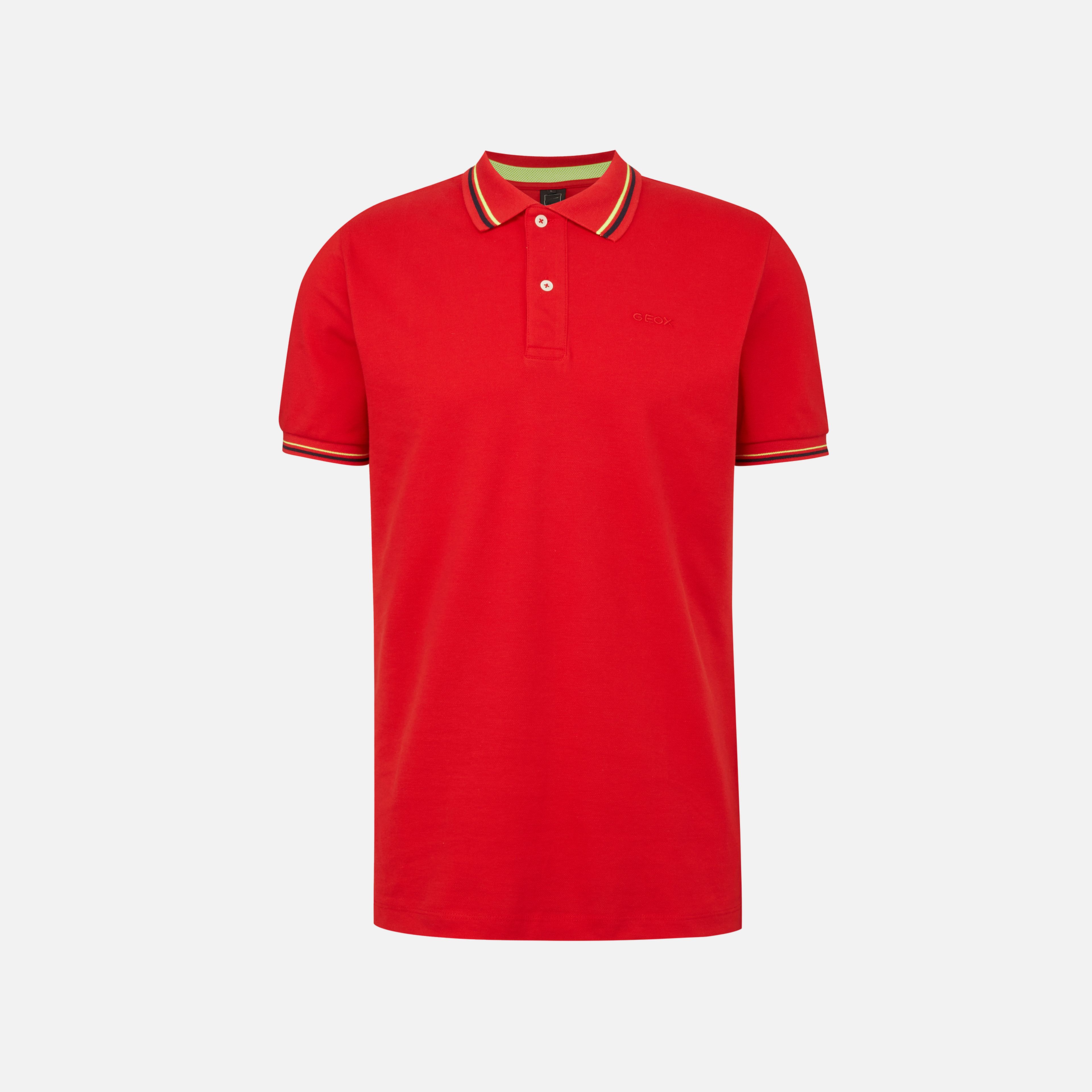 Červené pánské polotričko Geox Polo