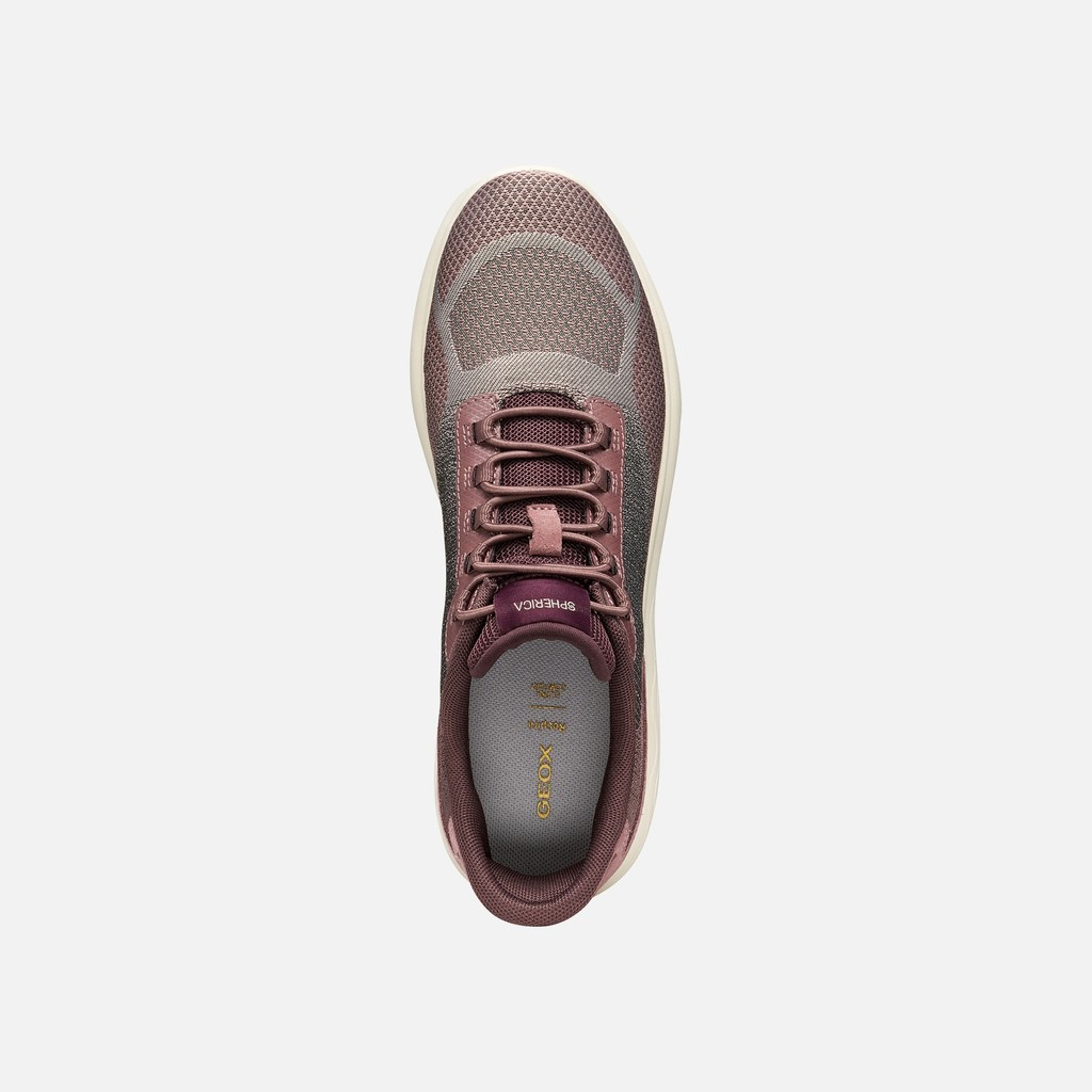 Sneakers roz vechi pentru femei Geox Spherica Plus WR - 007