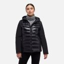 Černá dámská parka Geox Spherica-Černá - 001