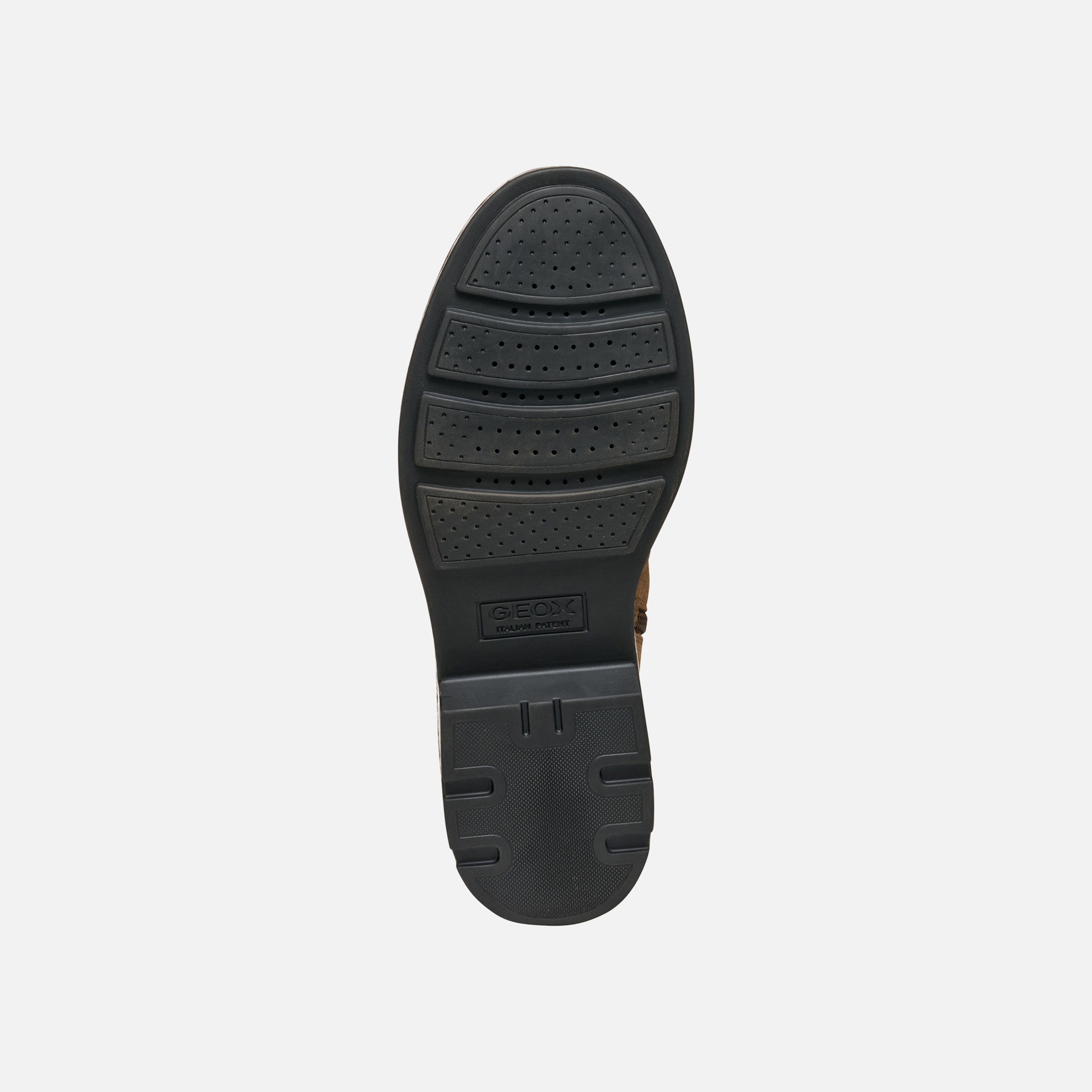Hnědá dámská kotníková obuv Geox Swelen - 007