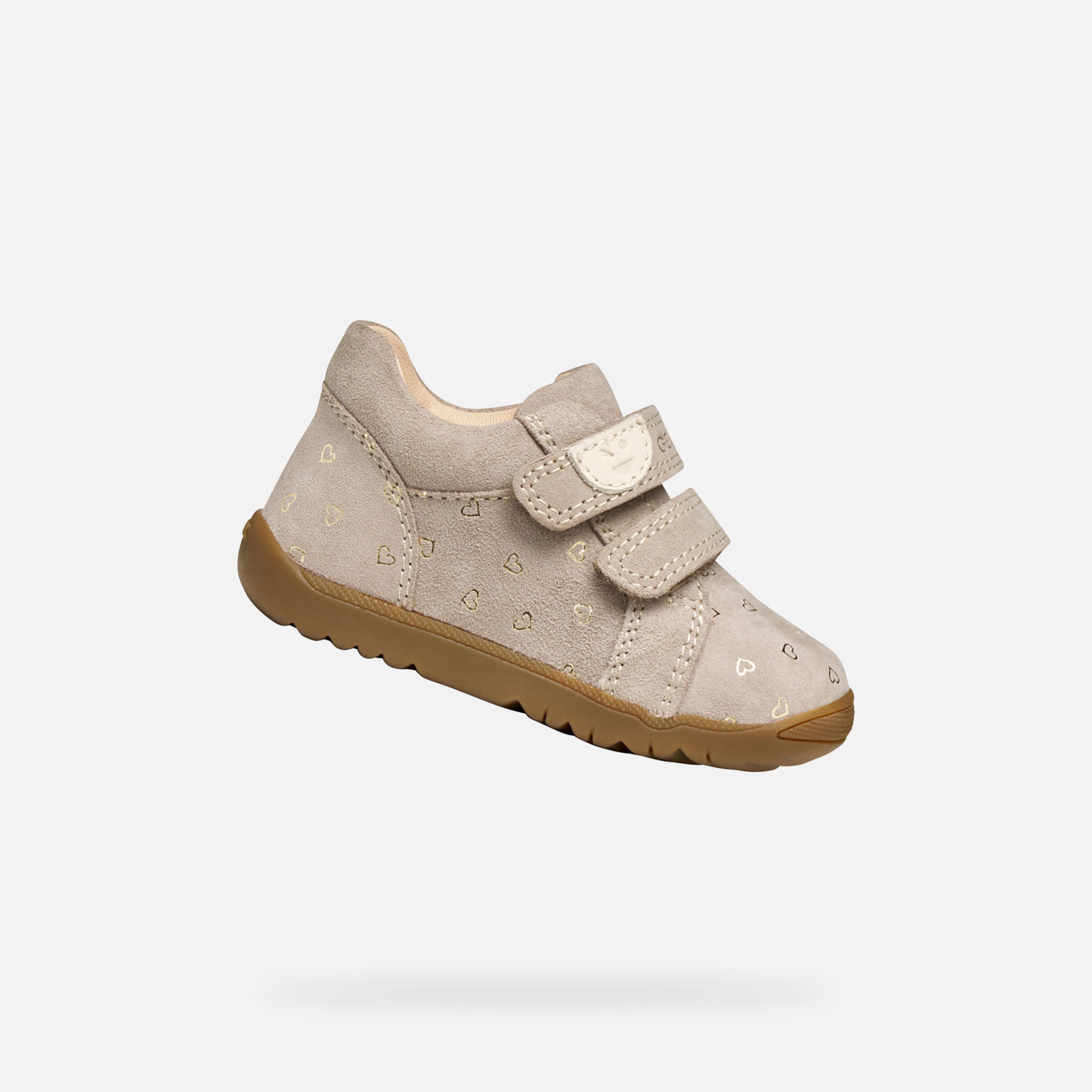 Dziewczęta Pierwsze Kroki Geox Macchia Beige