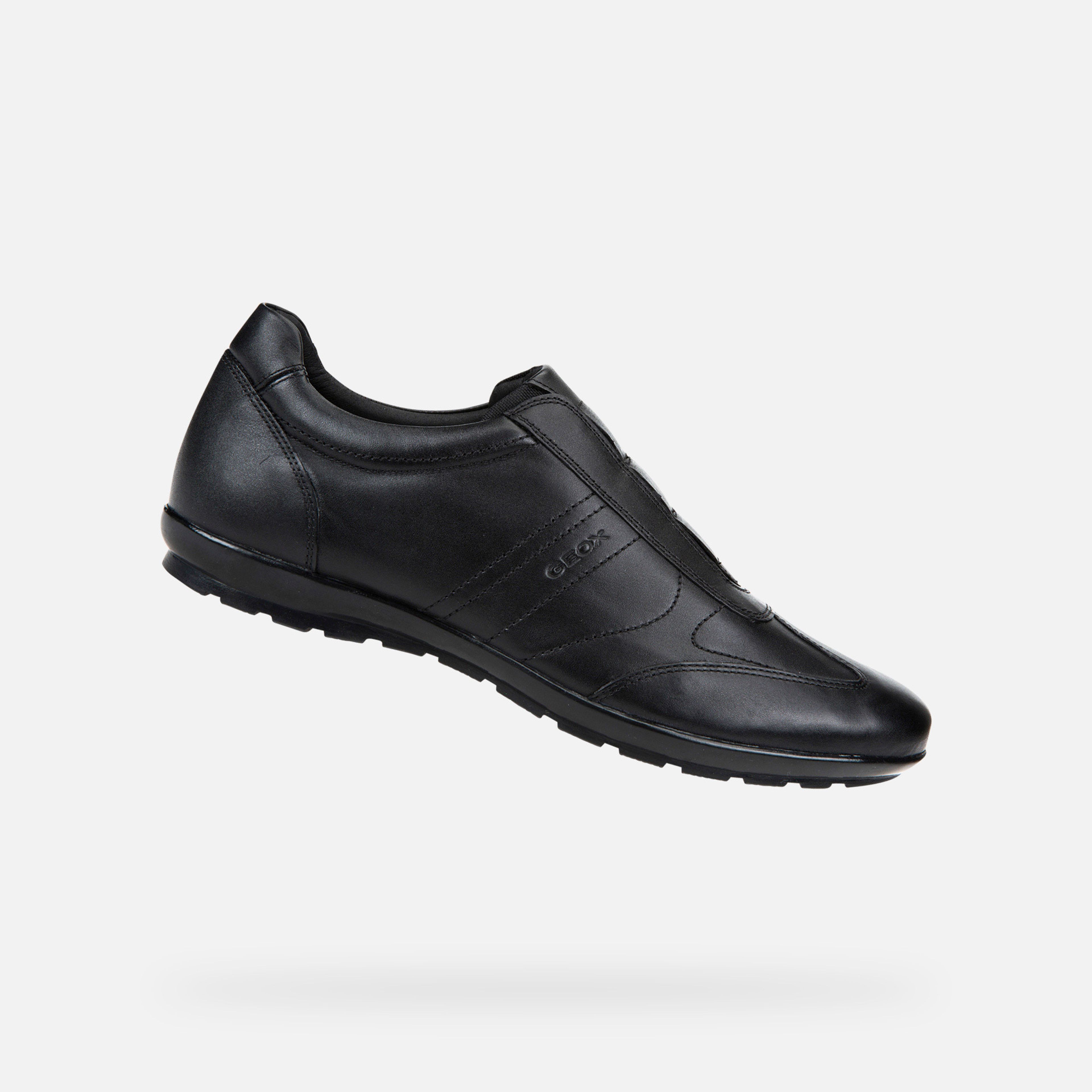 Czarne męskie buty wizytowe Geox Uomo Symbol