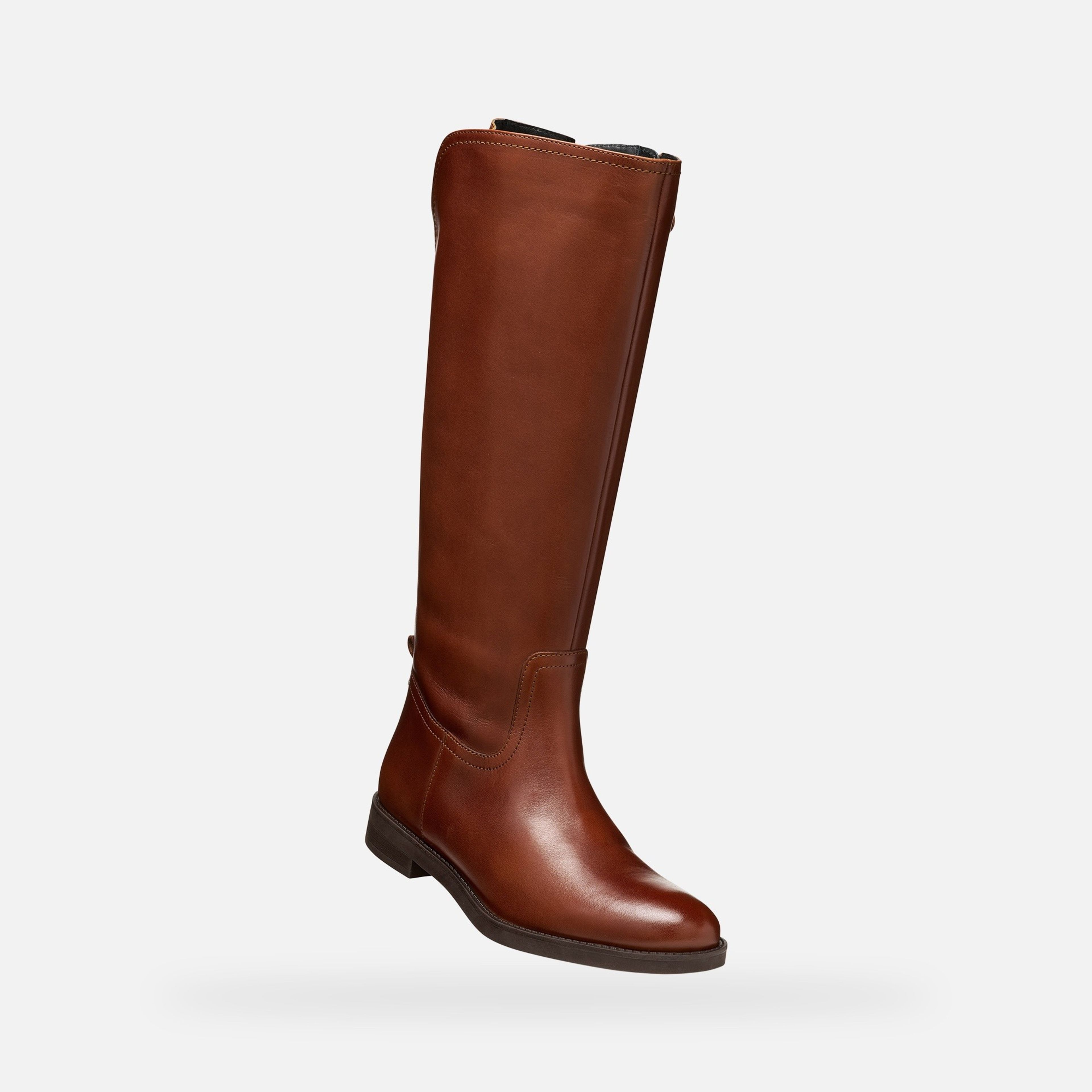 Cizme maro pentru femei Geox Esmeena - 003